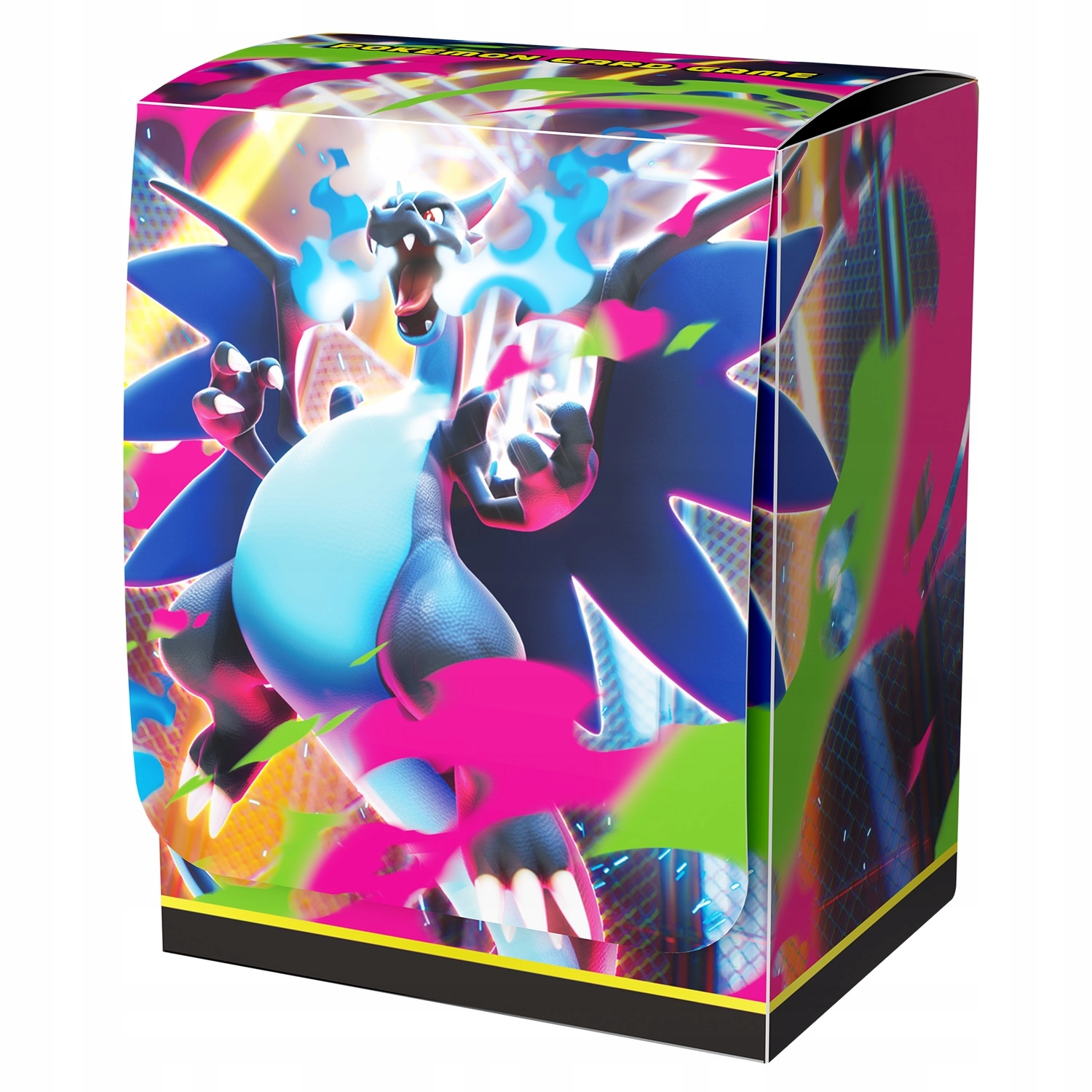 Pudełko na karty Pokemon - Inferno X: Mega Charizard X
