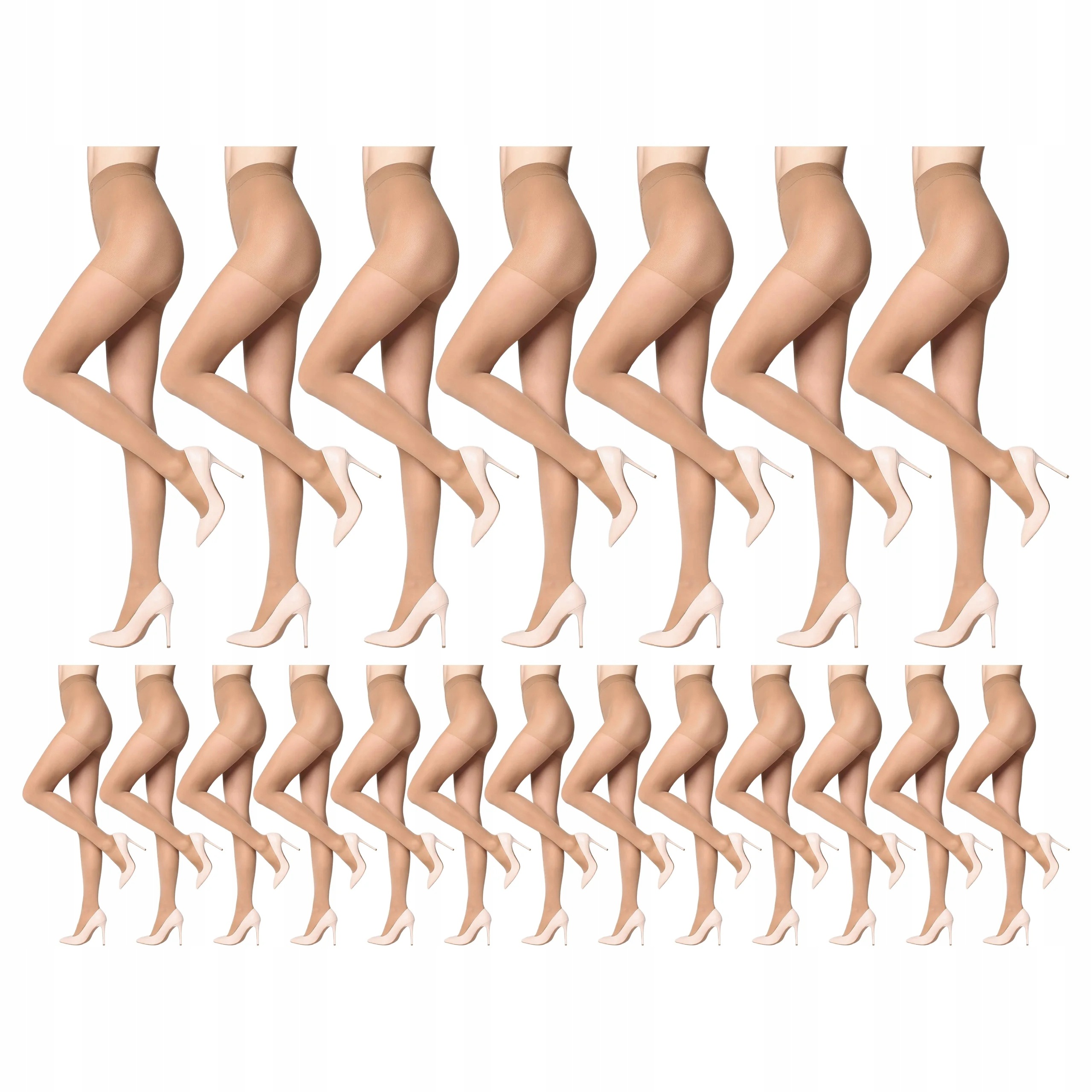 20 x Preventivní punčocháče Relax 50 den Marilyn Beige 2-S