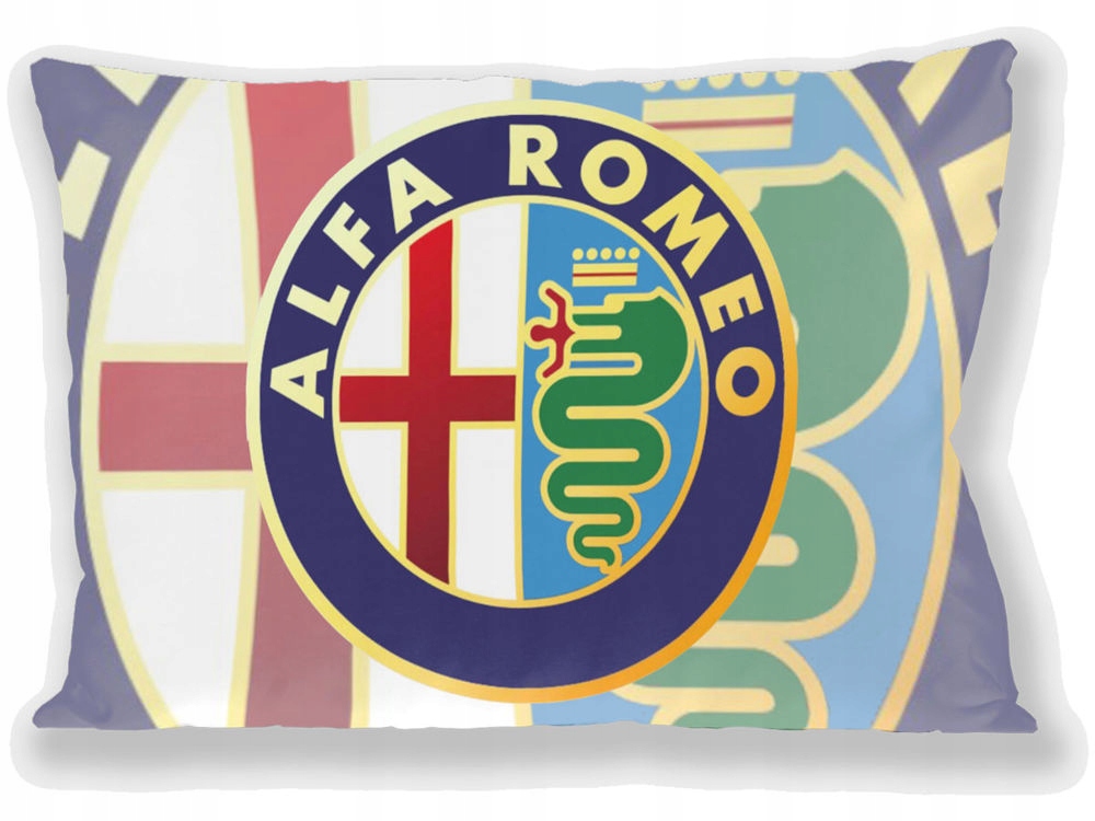 

Poduszka Alfa Romeo WZORY+Imię,