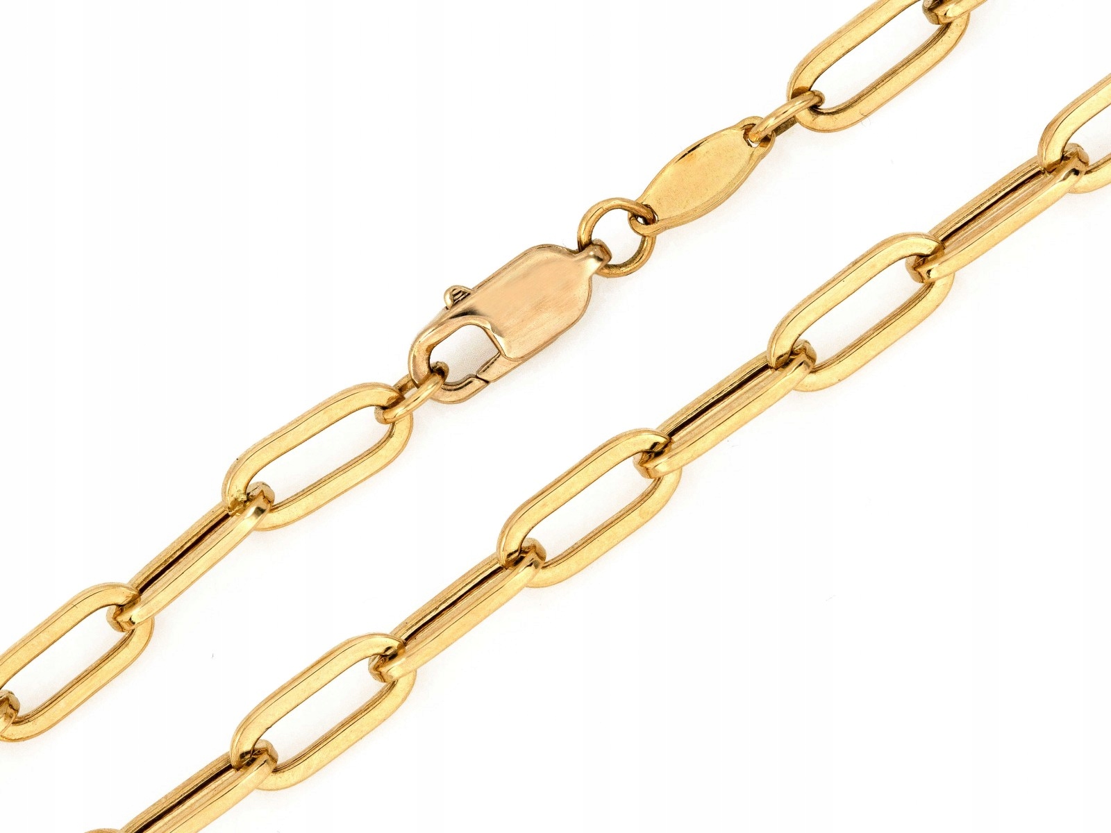 Zlatý řetízek pro ženu 585, efektní spona, elegantní design pro ni