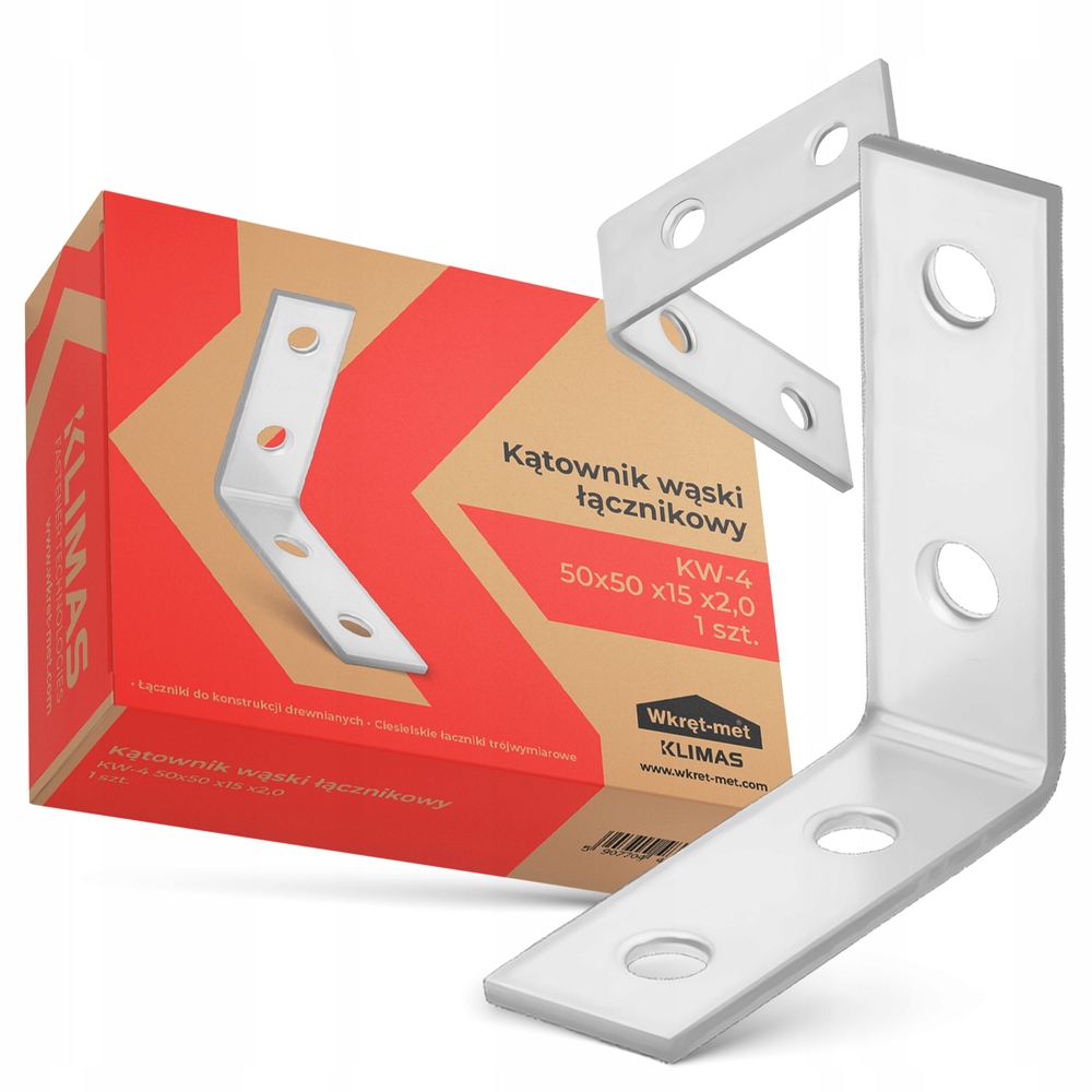 

Kątownik Montażowy Stalowy Ciesielski Wąski KW-4