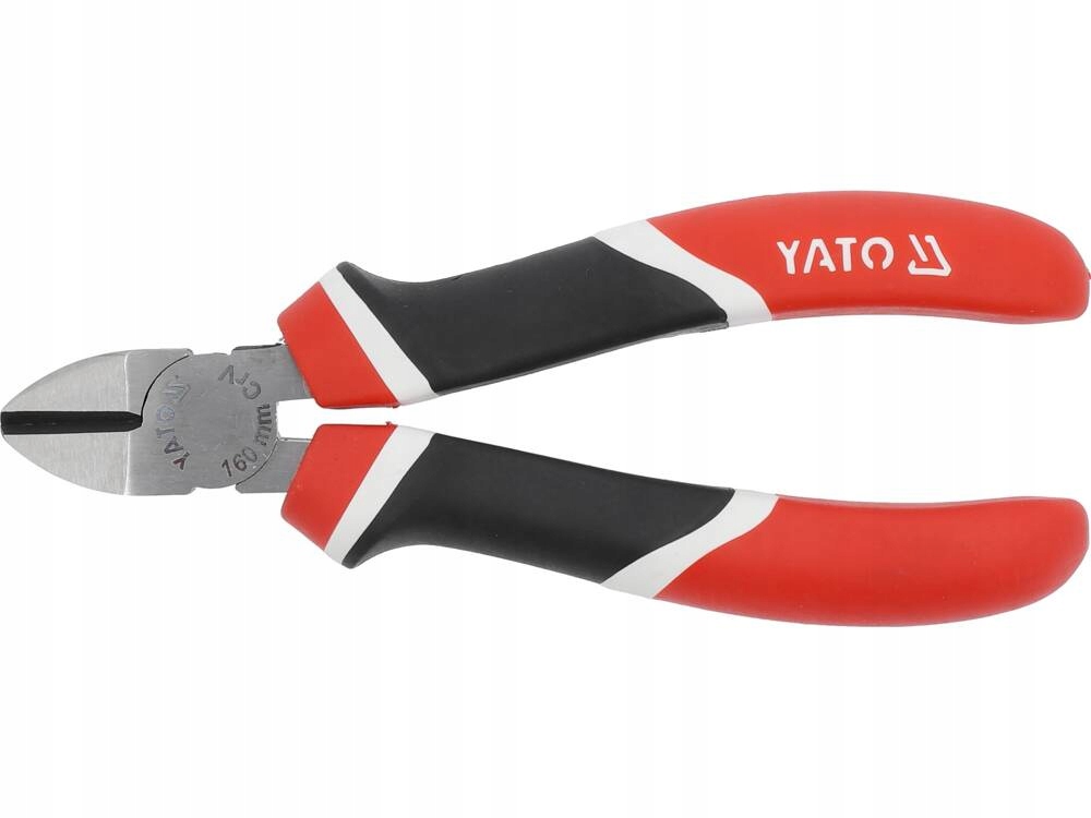 Szczypce Tnące Boczne Yato YT-1947, 160 mm, CrV, Trójkolorowe Rękojeści