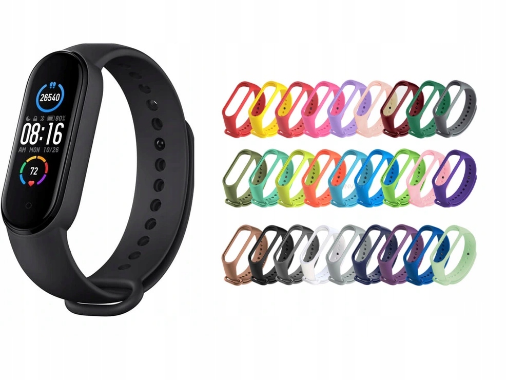 SMARTBAND DO Mi BAND M5 SMARTWATCH + JEDNA OPASKA