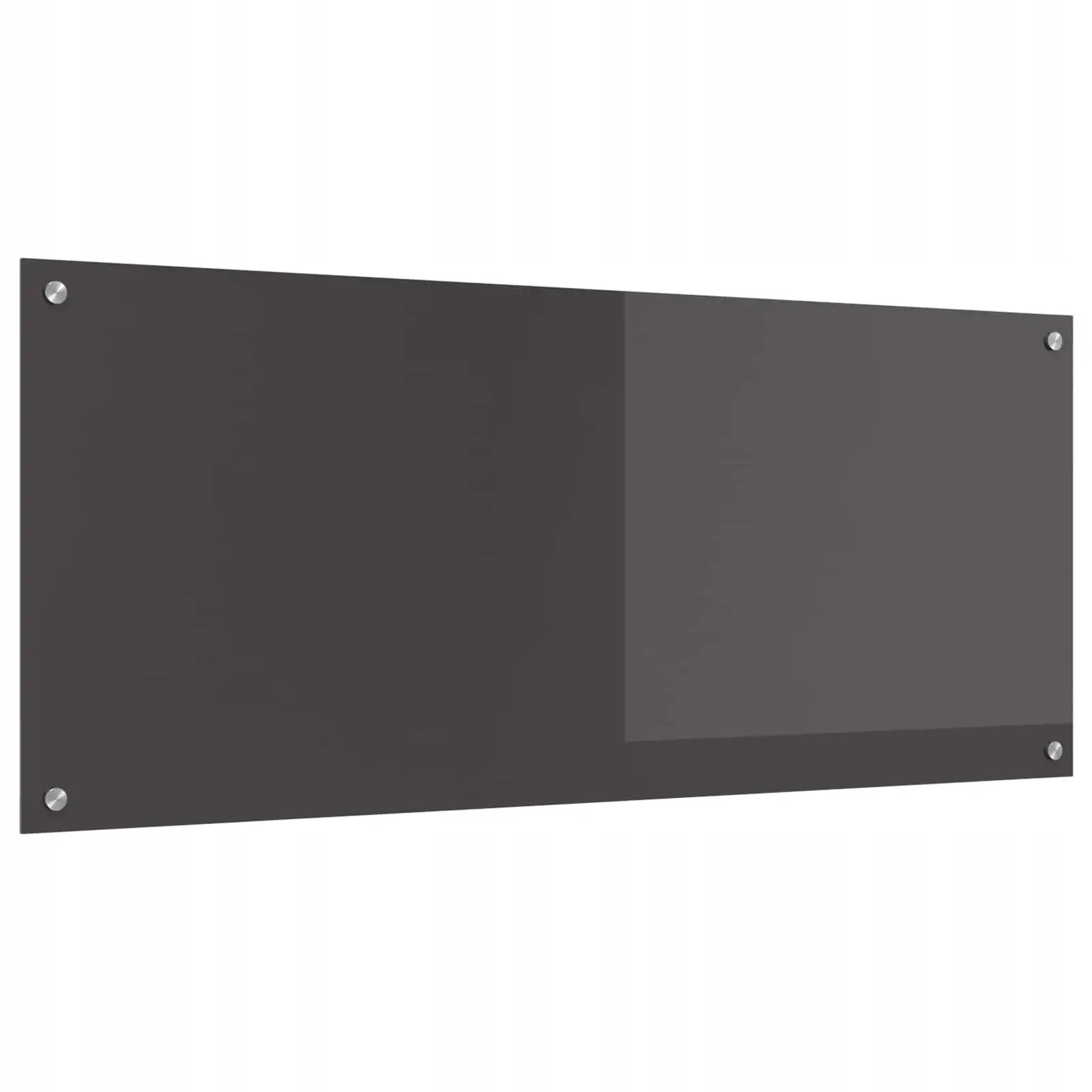vidaXL Kuchyňský obklad Tmavě šedá 120 x 50 cm tvrzené sklo