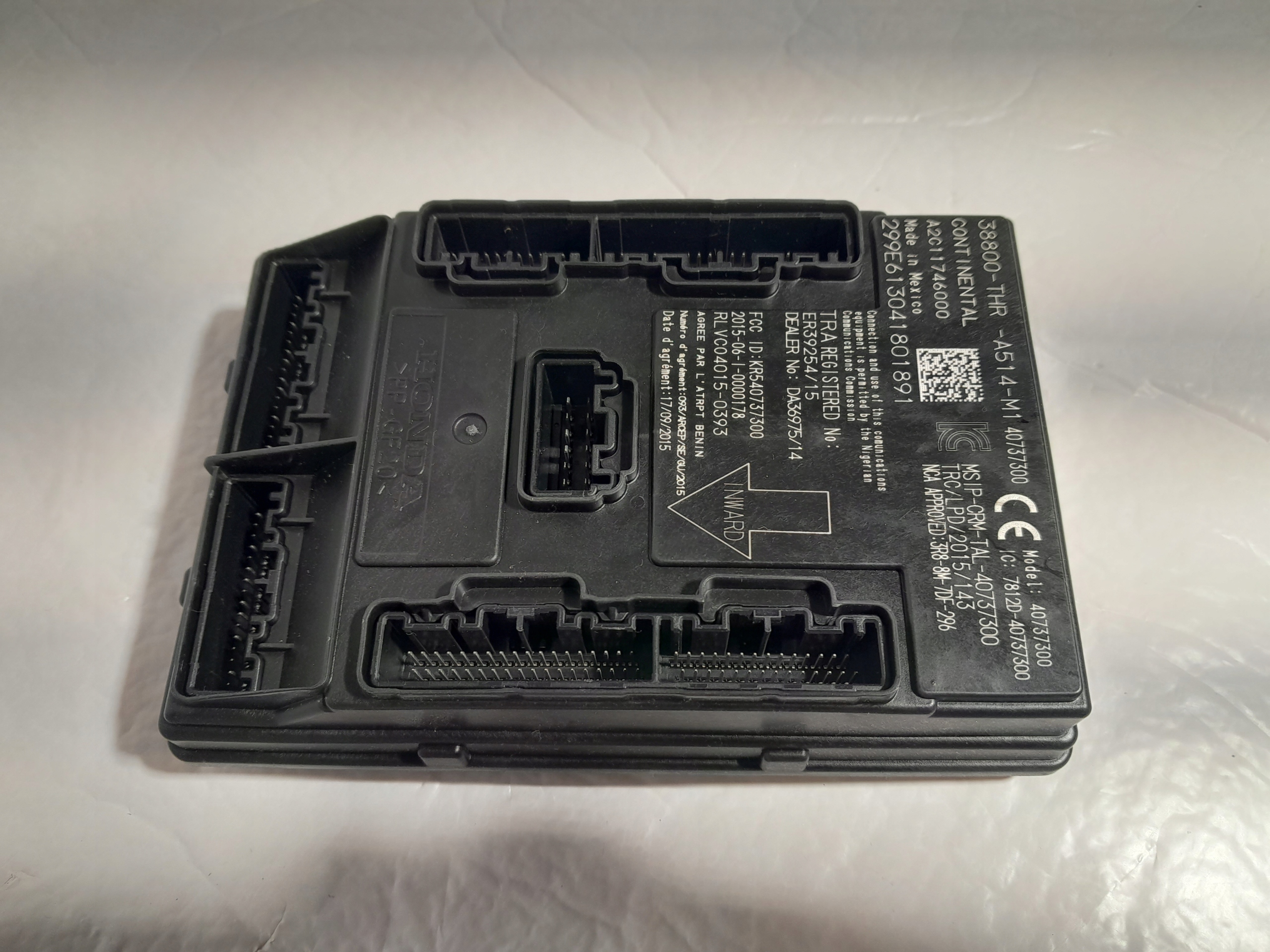 HONDA ODYSSEY V 18- control unit comfort control unit 38800-THR-A514