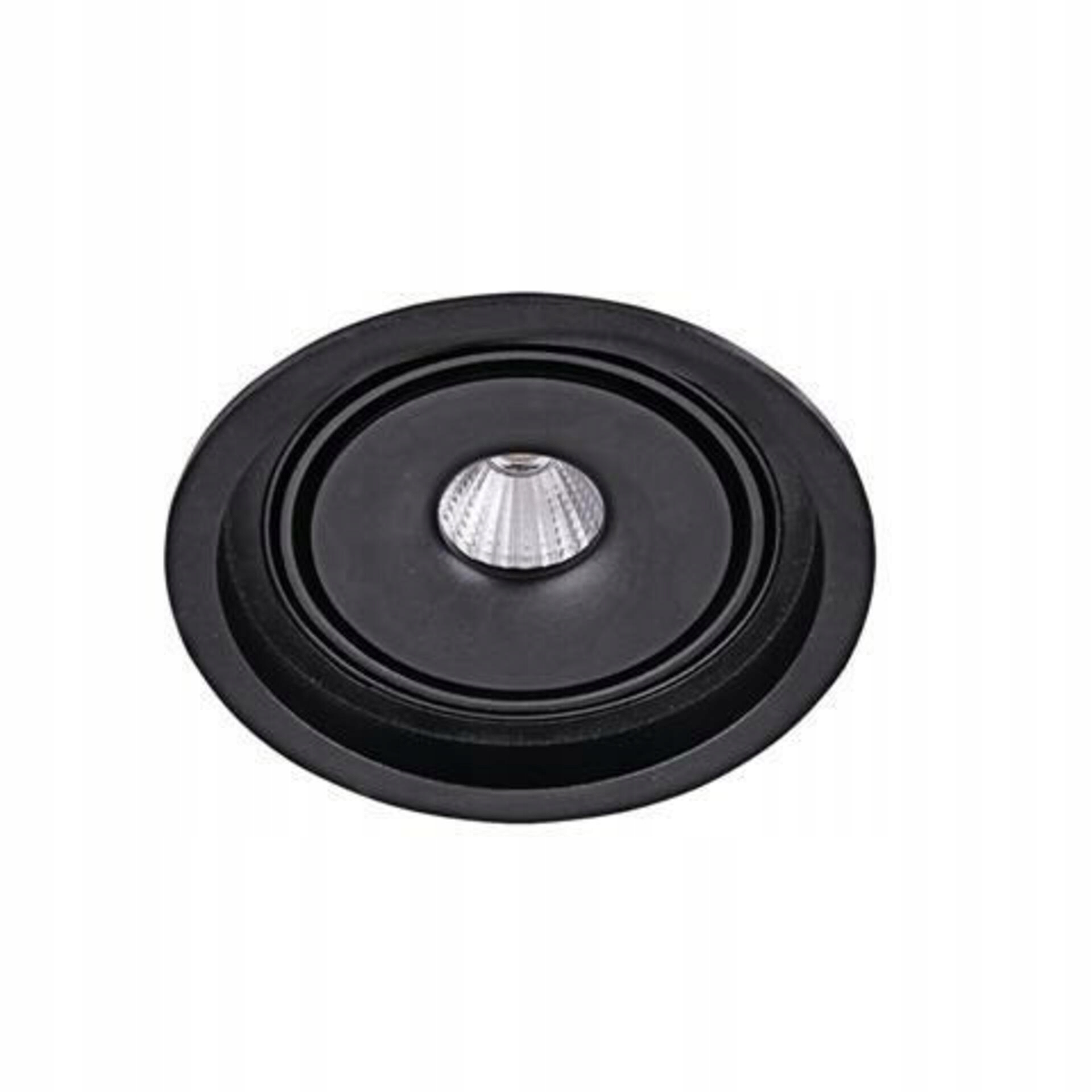 Led Zápustné bodové svítidlo AZzardo Boston 1 Round black AZ3470 10W 810lm