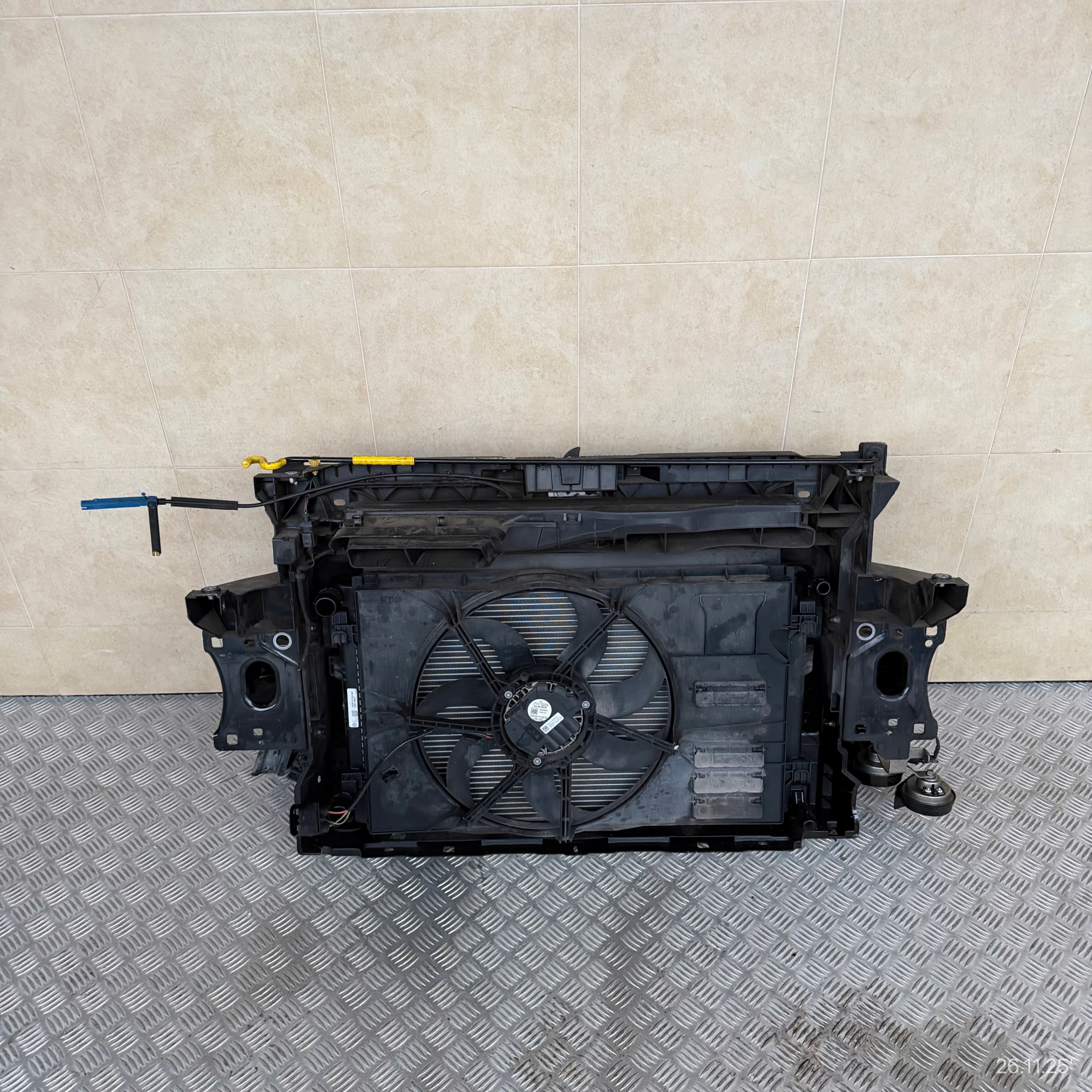 support panel for radiators complete pillar radiator SEAT ATECA 575 1.6 TDI