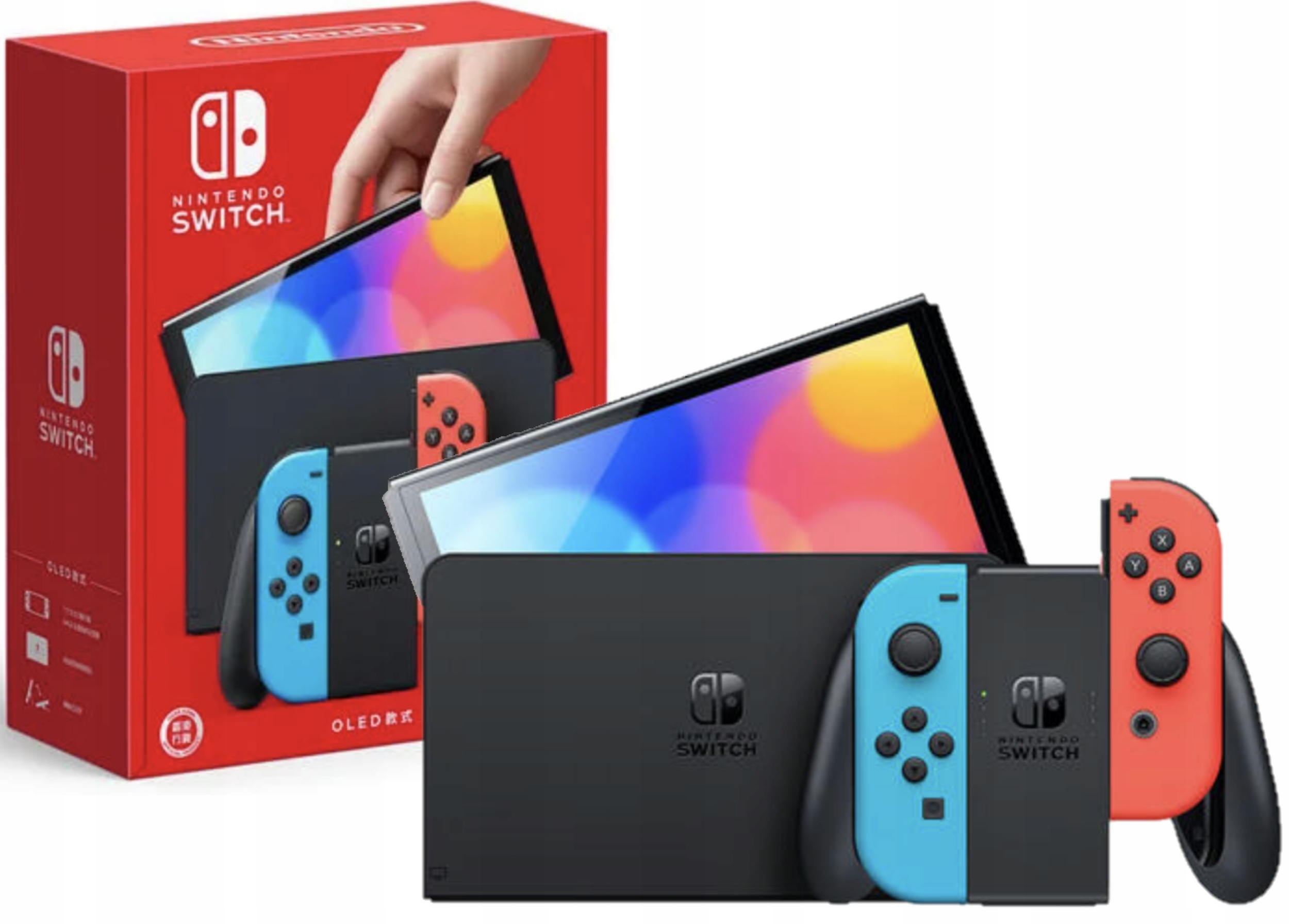 Konzole Nintendo Switch Oled vícebarevná Originál