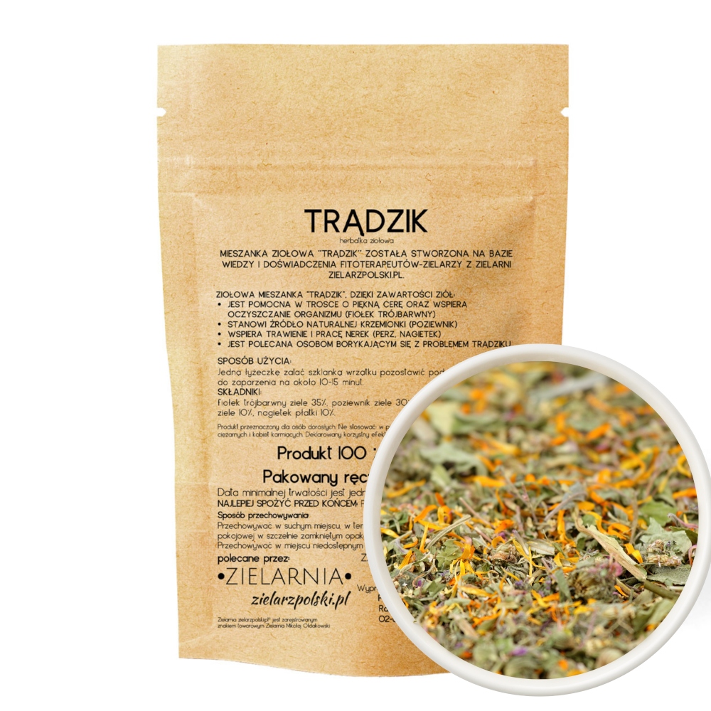 Levně Akné – bylinný čaj 100 g Bylinný Polský.pl