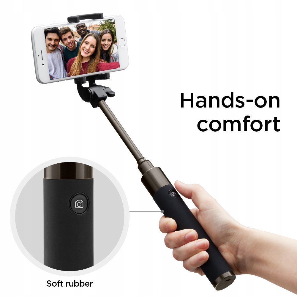 SPIGEN S530W BLUETOOTH SELFIE STICK BLACK Obsługiwane systemy operacyjne Android