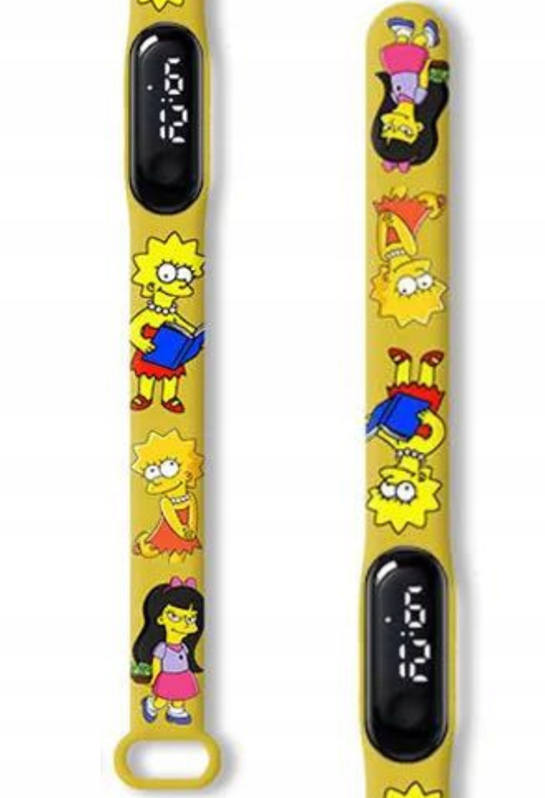 Zegarek cyfrowy LED Simpson