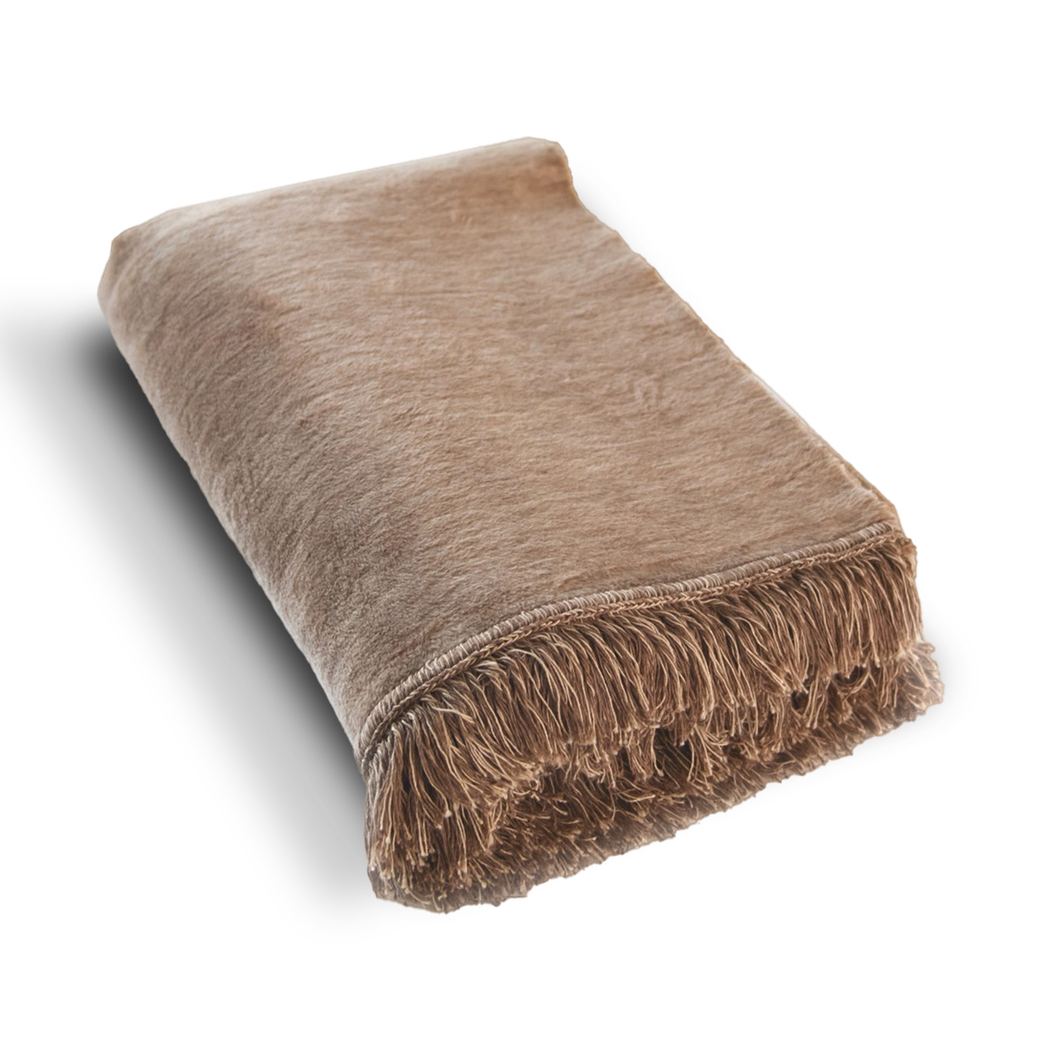 Dekorační Hnědá Deka 150x200 CM Silná Měkká Teplá Přehoz Na Postel