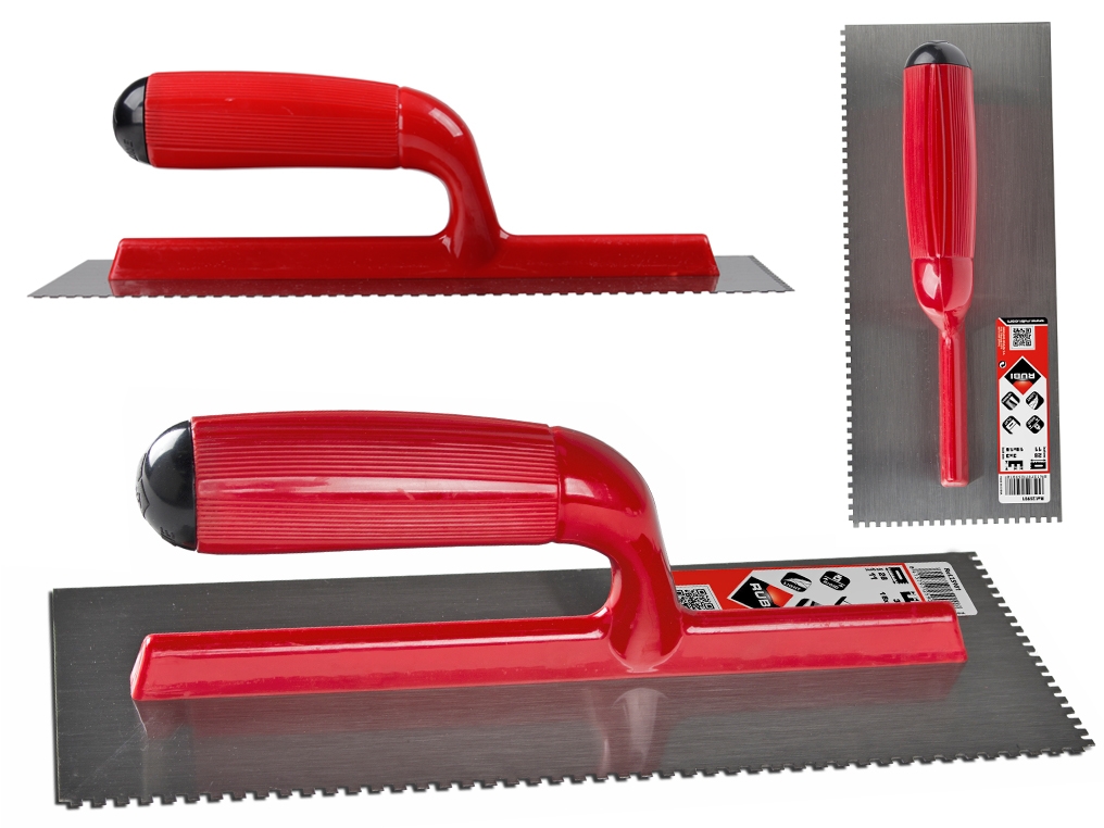 RUBI 25901 paca zębata 3x3mm stalowa 28x12cm