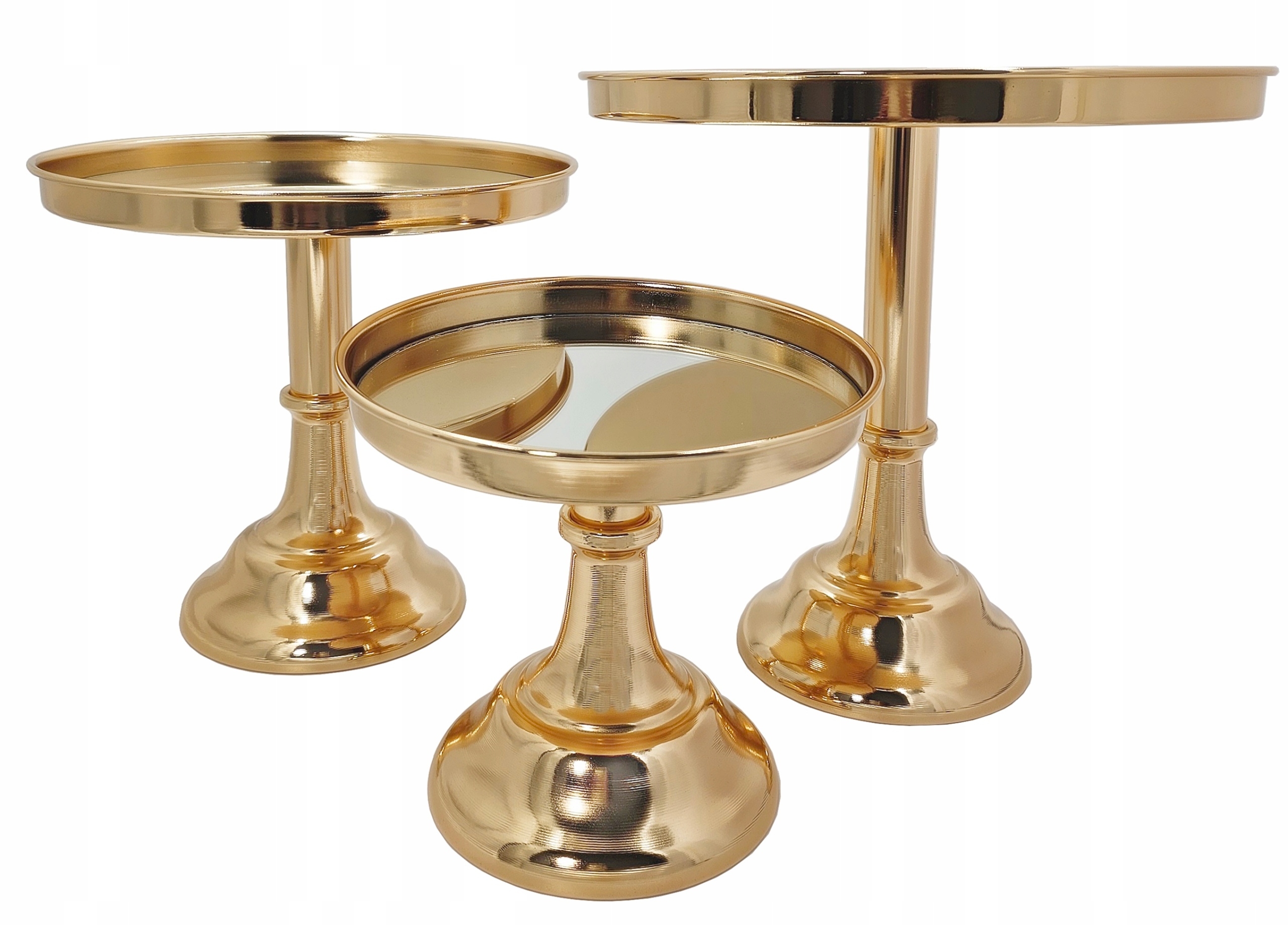 PATERA TACA NA CIASTA BABECZKI OWOCE BC2970M ZŁOTA Marka Madex