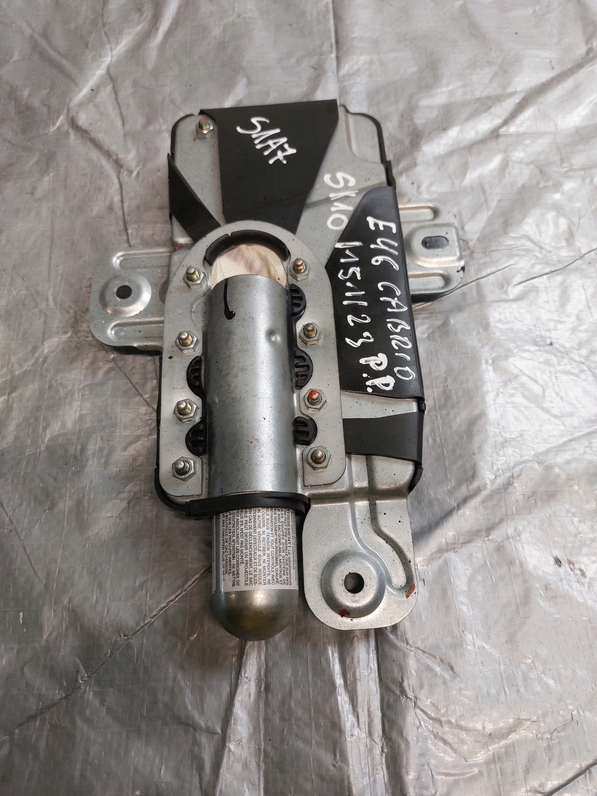 airbag POWIETRZNA door right front BMW E46 CABRIO