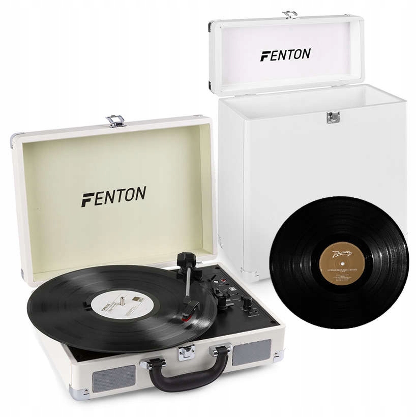 

Zestaw Gramofon w walizce+ dedykowane case+ Winyl