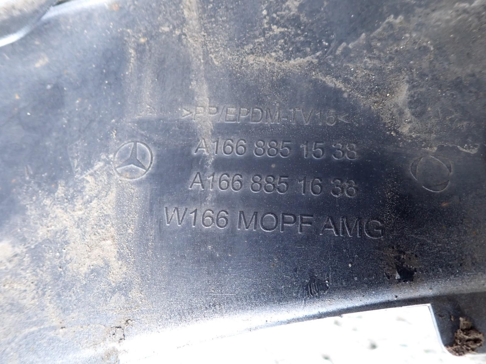 bumper front front MERCEDES GLE AMG 166 2015-2018R A1668851538