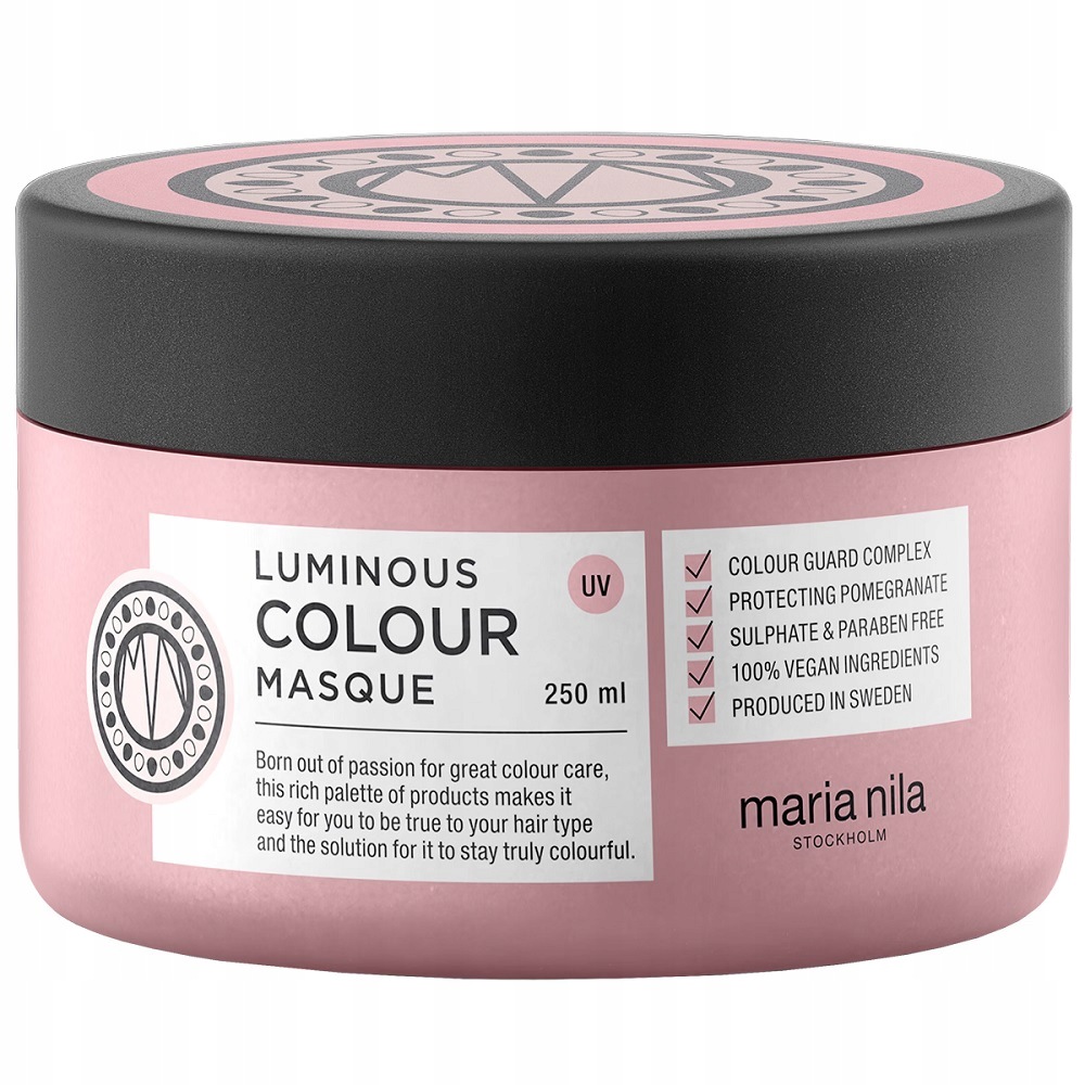 Maria Nila Luminous Colour maska pro barvené a matné vlasy 250 ml