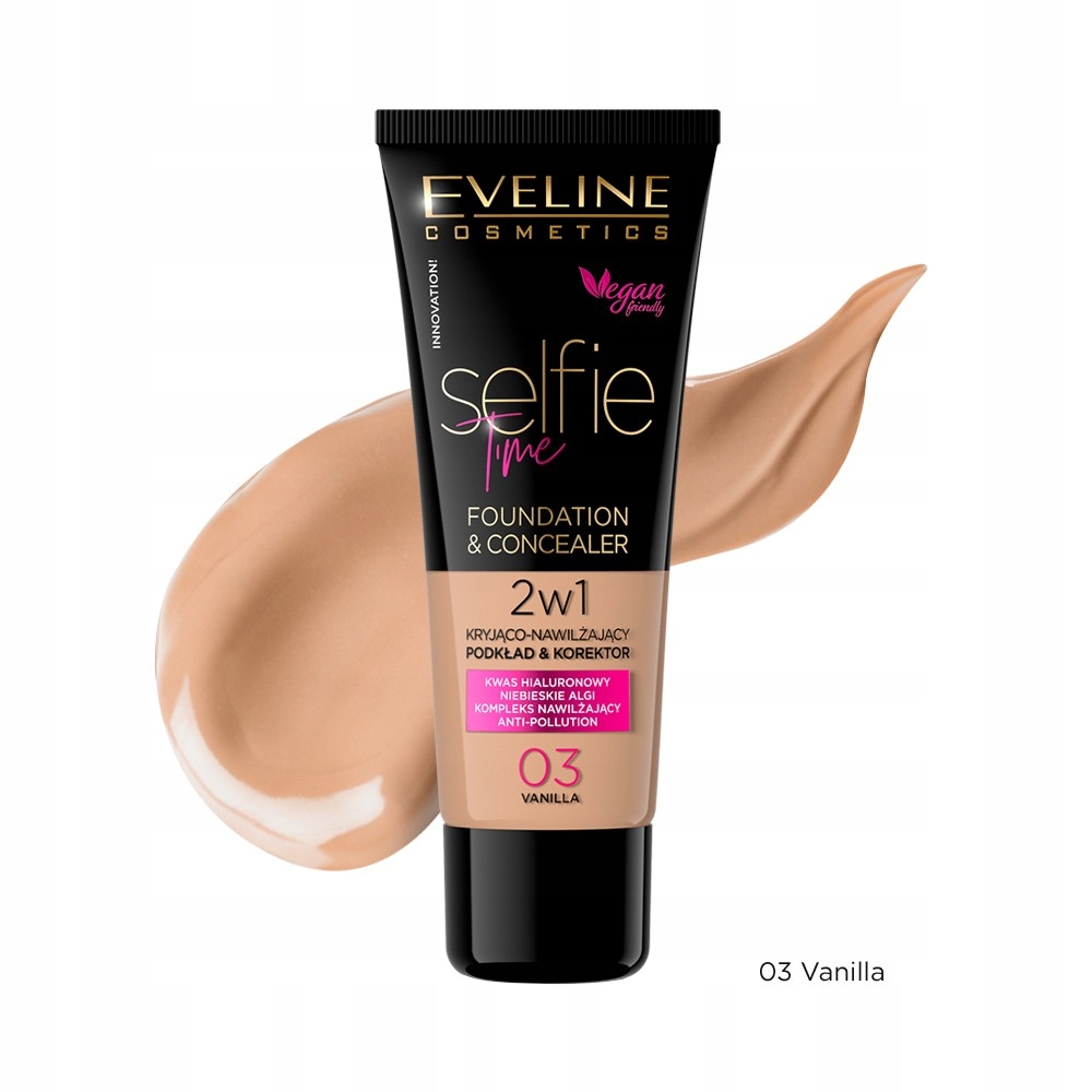 

Eveline Cosmetics Selfie Time podkład i korektor