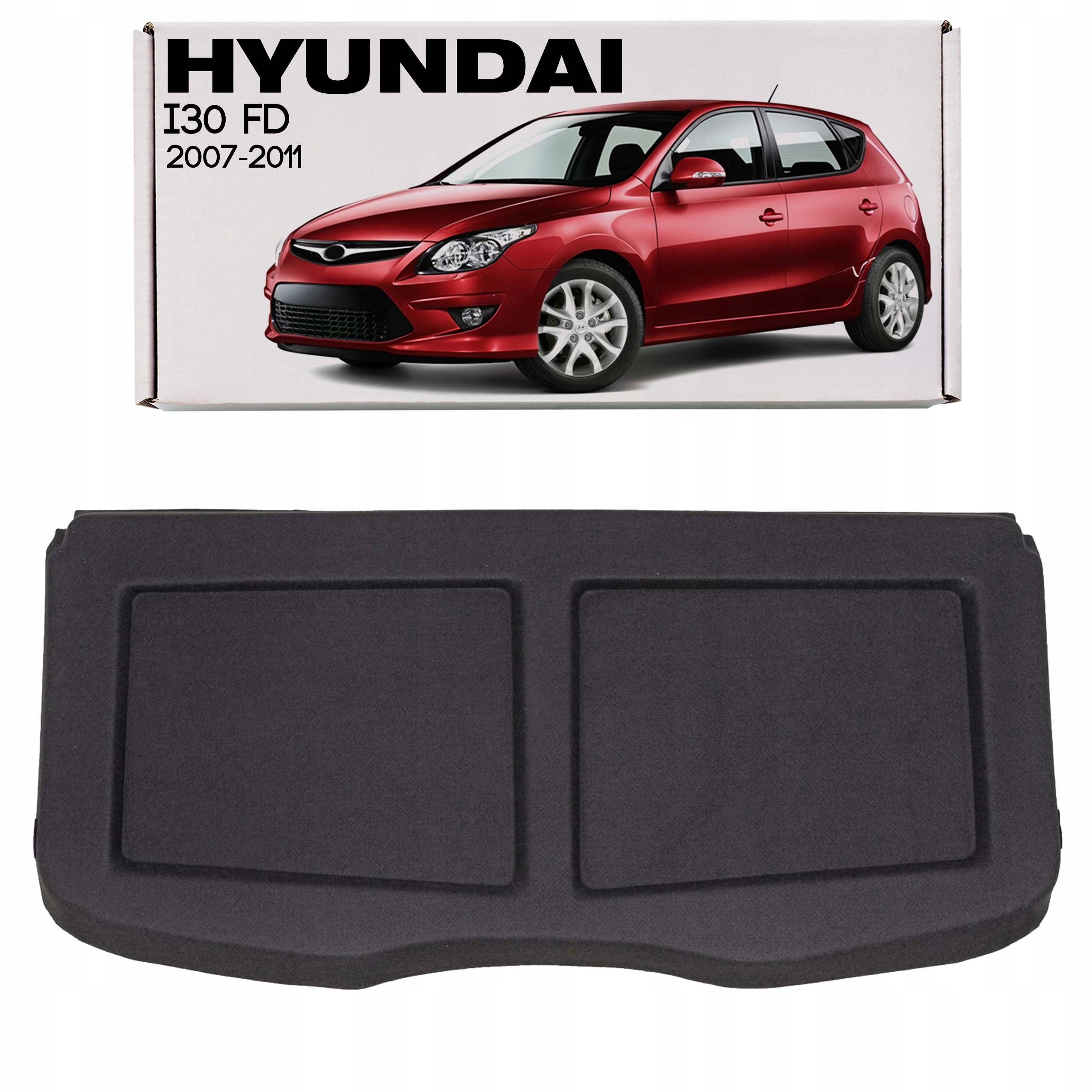 Hyundai i30 I Fd 2007-11 Zadní Plato Do Kufru Hatchback 859302L000WK Nové Černé