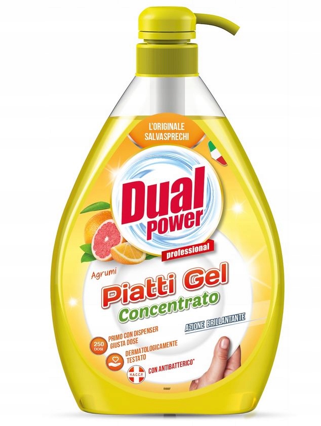 

Płyn do naczyń Dual Power cytrusowy 1L