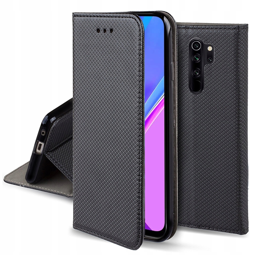

Etui do Xiaomi Redmi 9 Smart Magnet Case Szkło