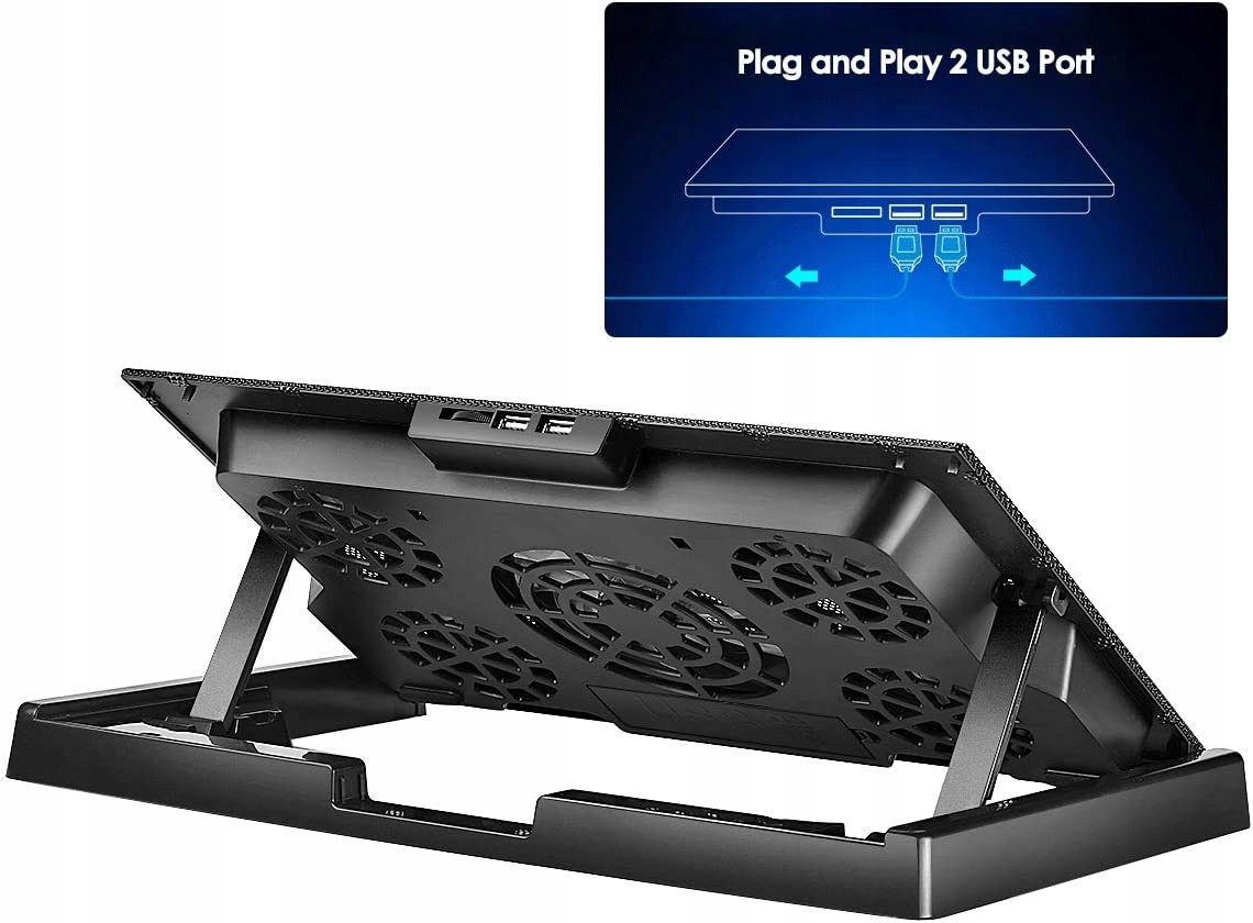 PODSTAWKA CHŁODZĄCA POD LAPTOPA REGULOWANA OLLIWON Producent Inna