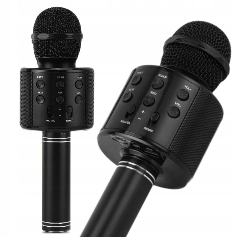 

Mikrofon Bezprzewodowy Karaoke Bluetooth Głośnik