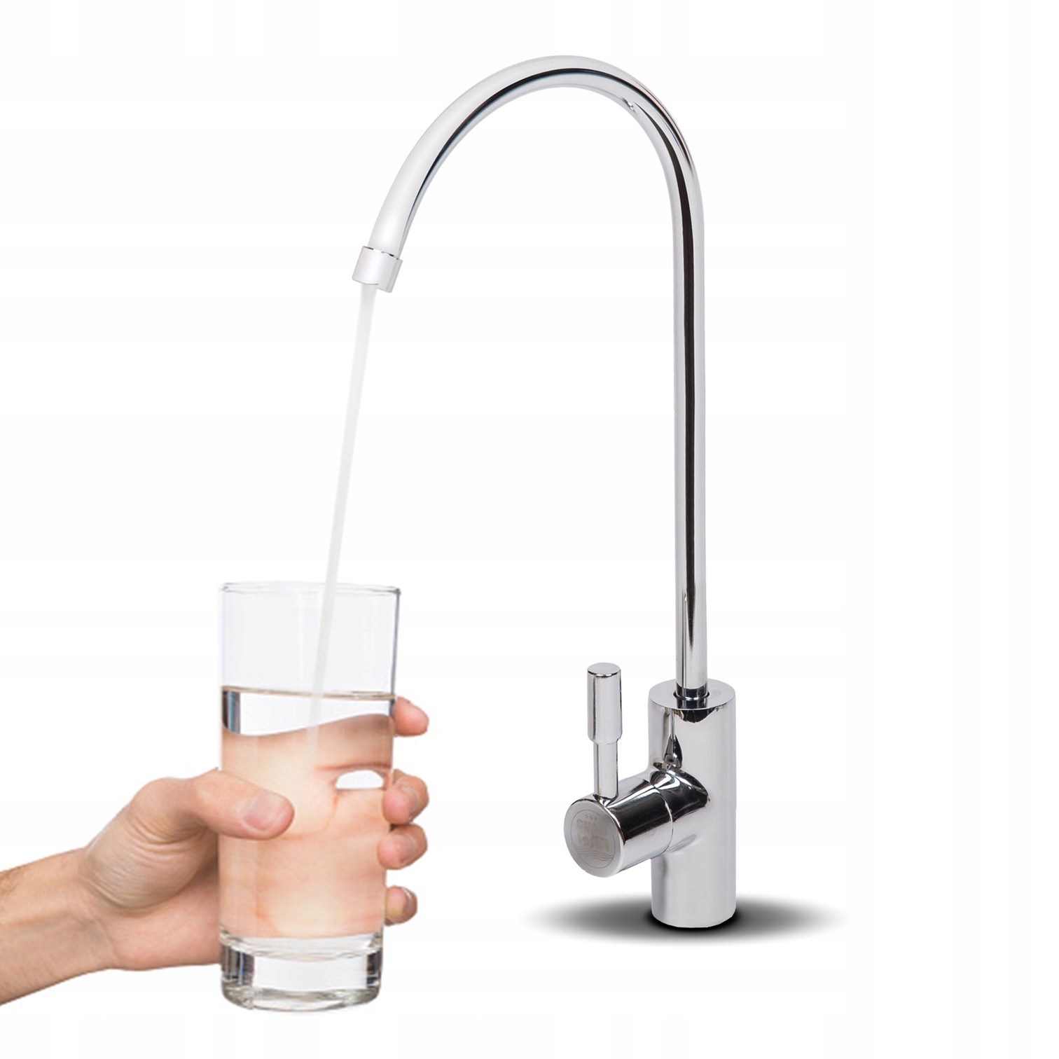 

Bateria kran wylewka do filtra wody osmozy srebrna