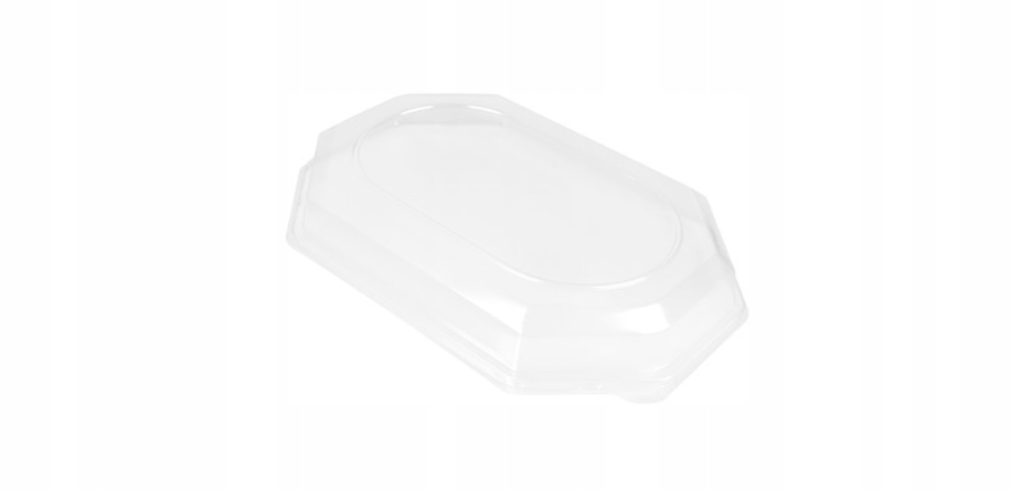 WIECZKA POKRYWKI WIECZKO PRZEŹROCZYSTE do TACY 35x25cm 10szt