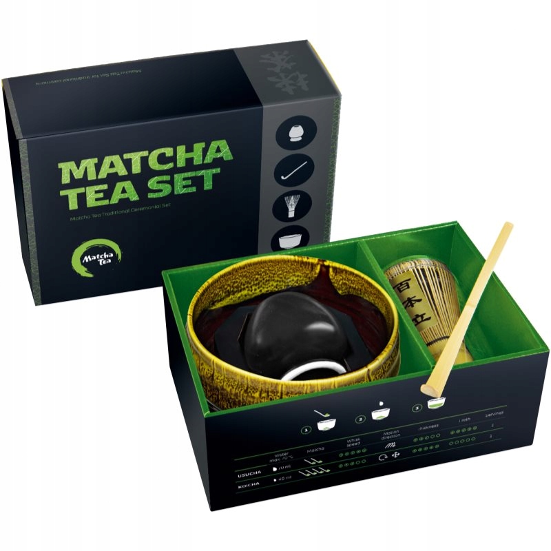 Levně Matcha Tea Matcha Set Profi Akeno darčeková sada na přípravu drinku