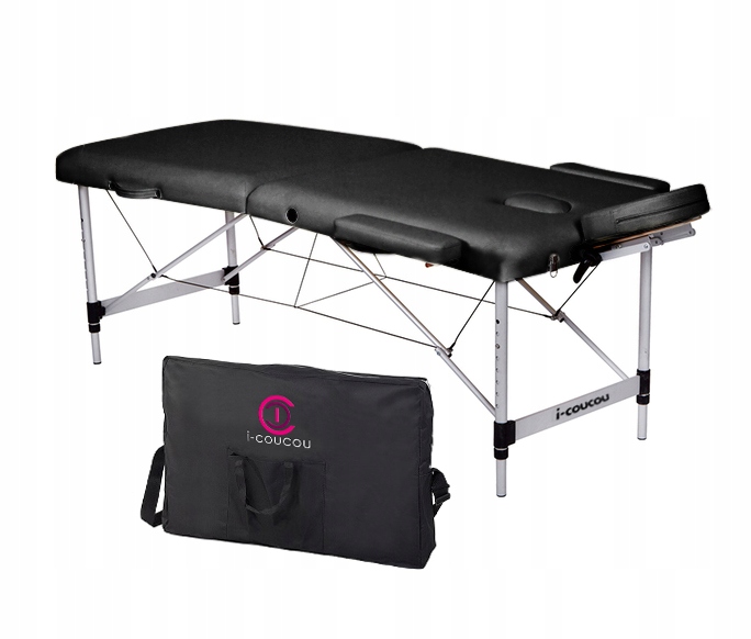 

Łóżko kosmetyczne składane stół masażu 2-seg Alu