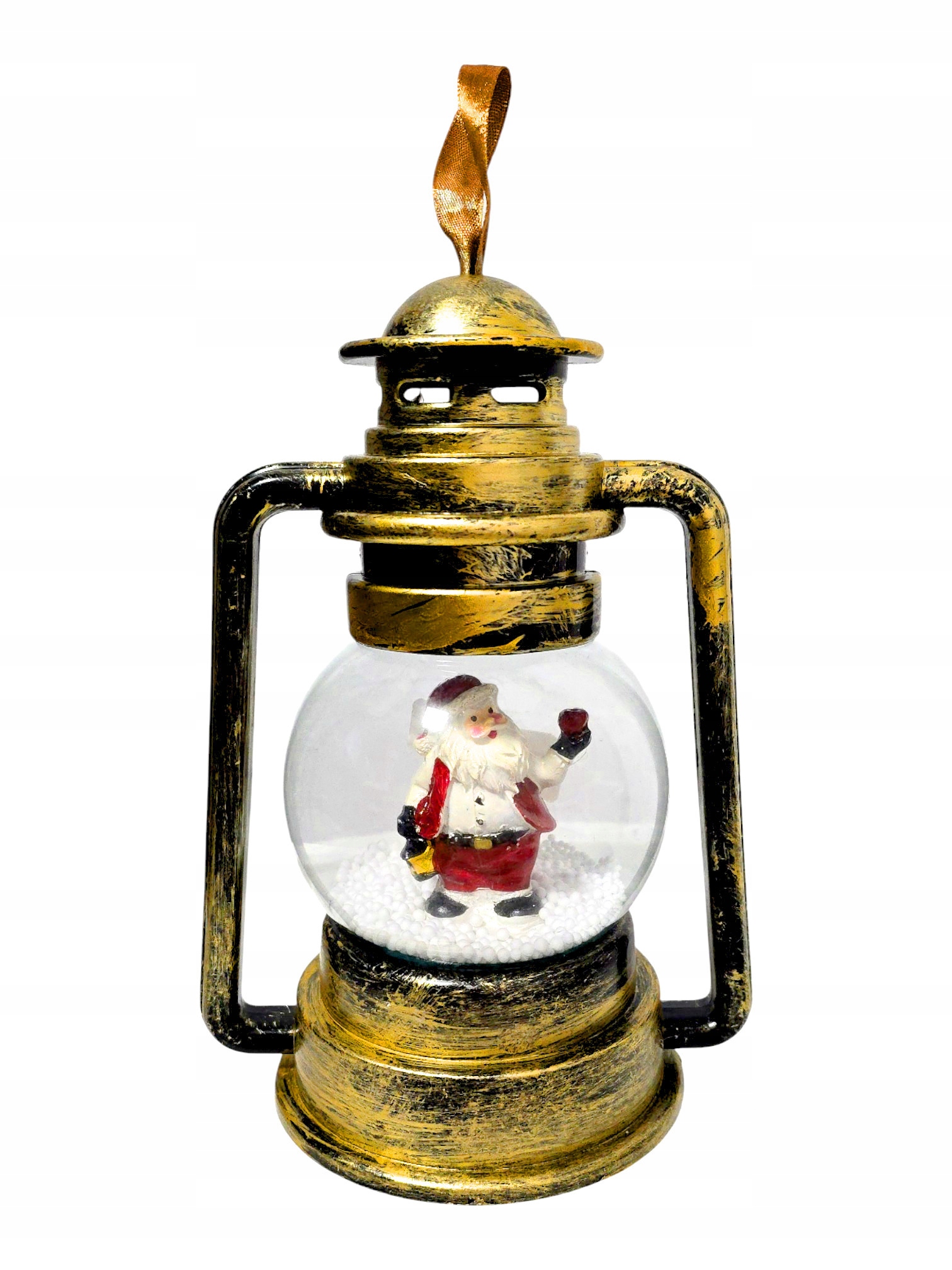 Hrající vánoční lampion s Mikulášem a Sněhem 250711D
