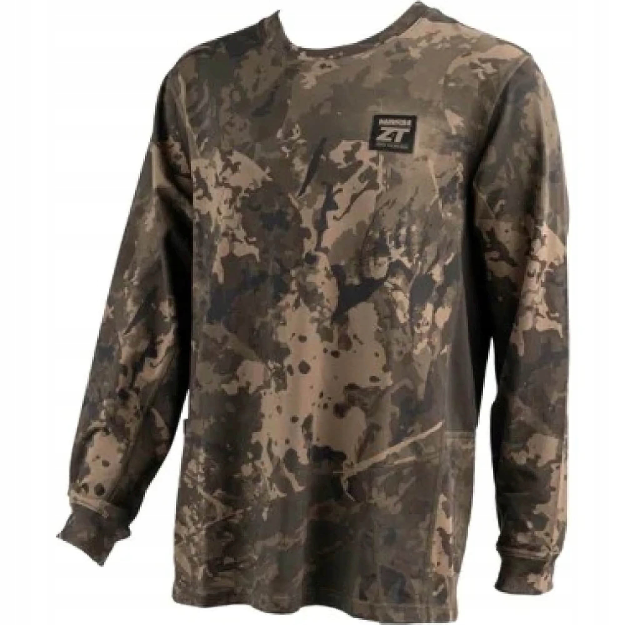 Tričko Nash Zt Lite Luxe s dlouhým rukávem Camo M