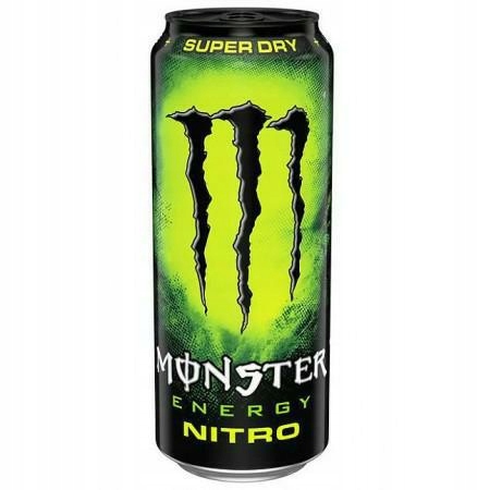 12 Sztuk Monster Nitro 0,5L Napój Energetyk Puszka