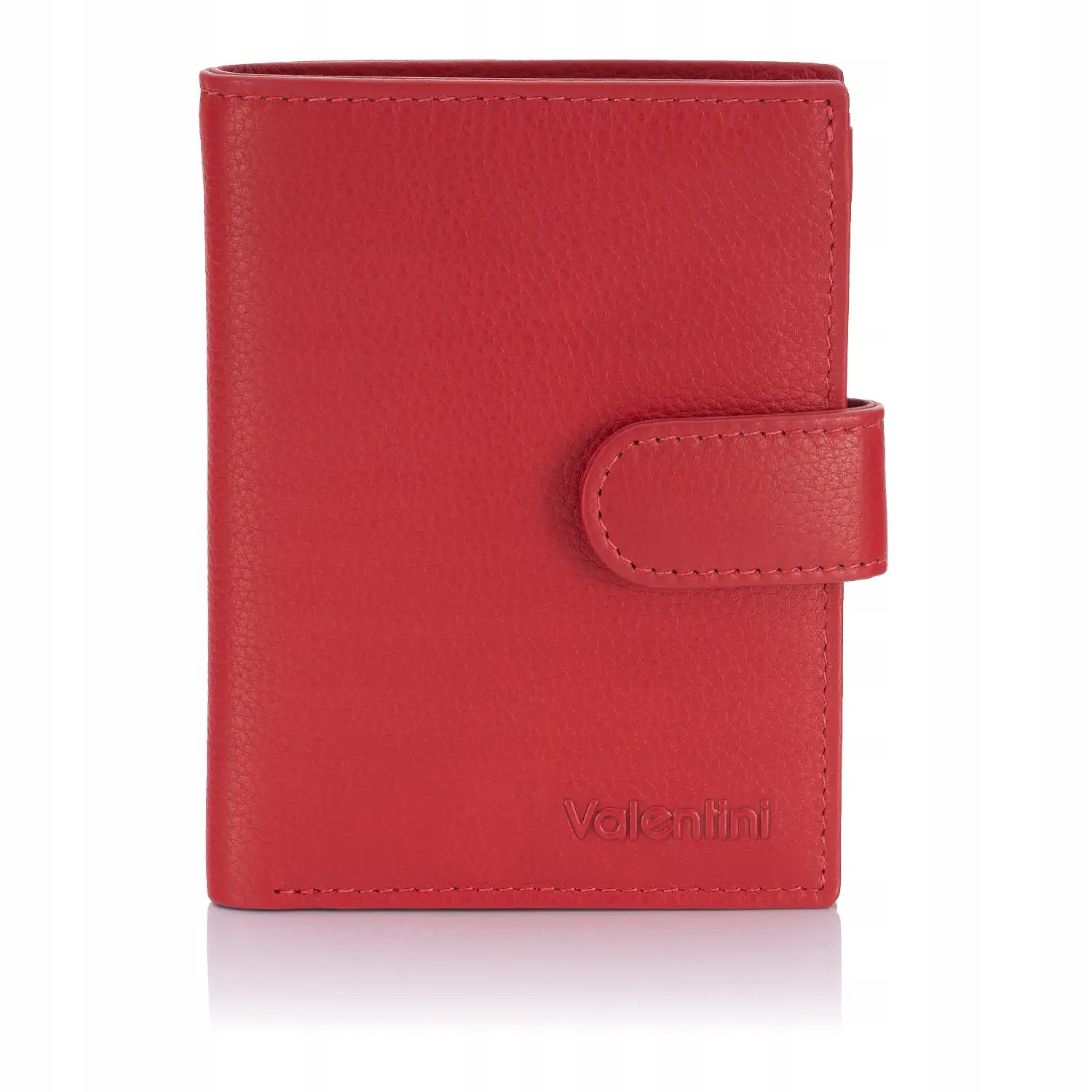 Mały i cienki portfel skórzany damski Valentini