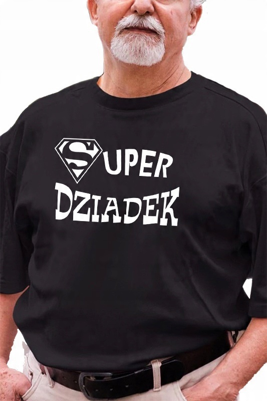 

Koszulka Na Dzień Dziadka Super Dziadek Hit S