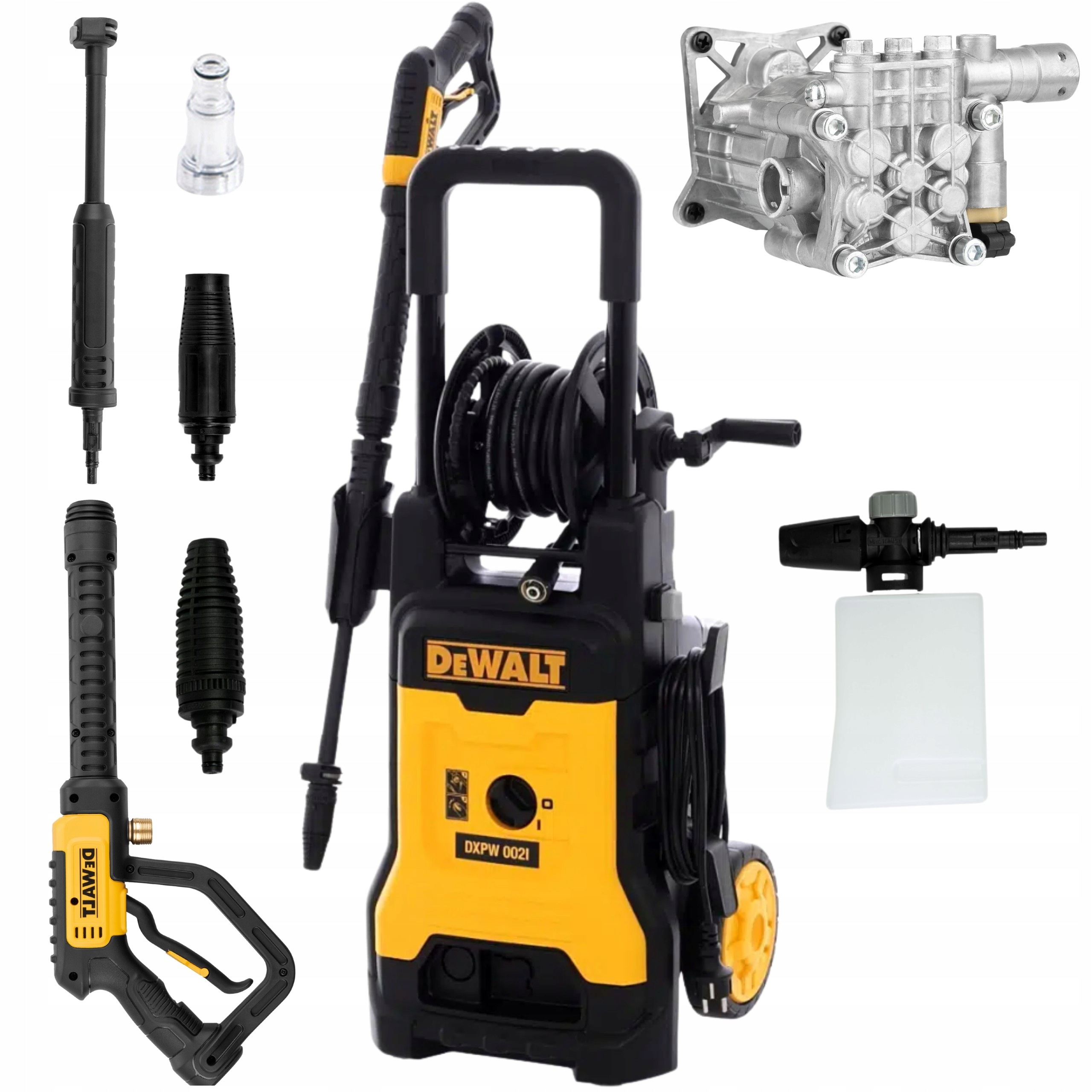 Dewalt Myjka Ciśnieniowa 240BAR Profesjonalna Aluminiowa Pompa DXPW002I