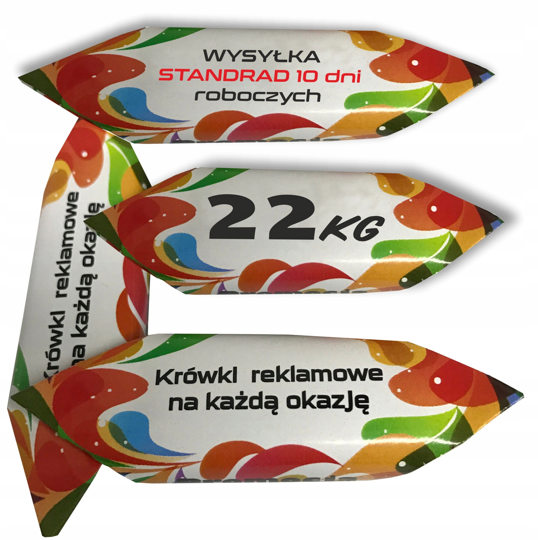 Levně Bonbóny Krówki S Vaším Logem 22KG Firemní bonbóny krówki Projekt gadgety