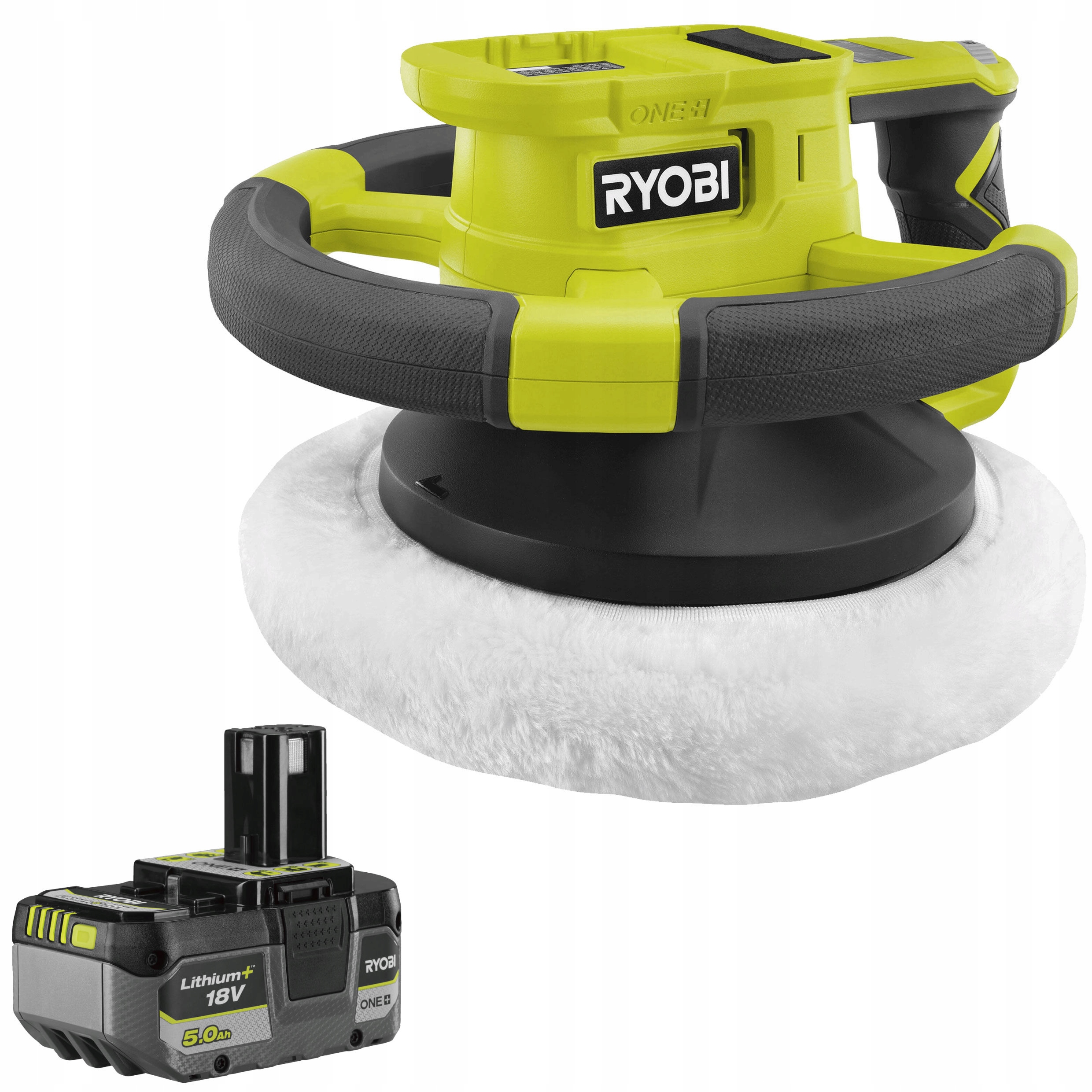 Ryobi Excentrická Akumulátorová Leštička RBP18250 25CM 18V Baterie 5Ah