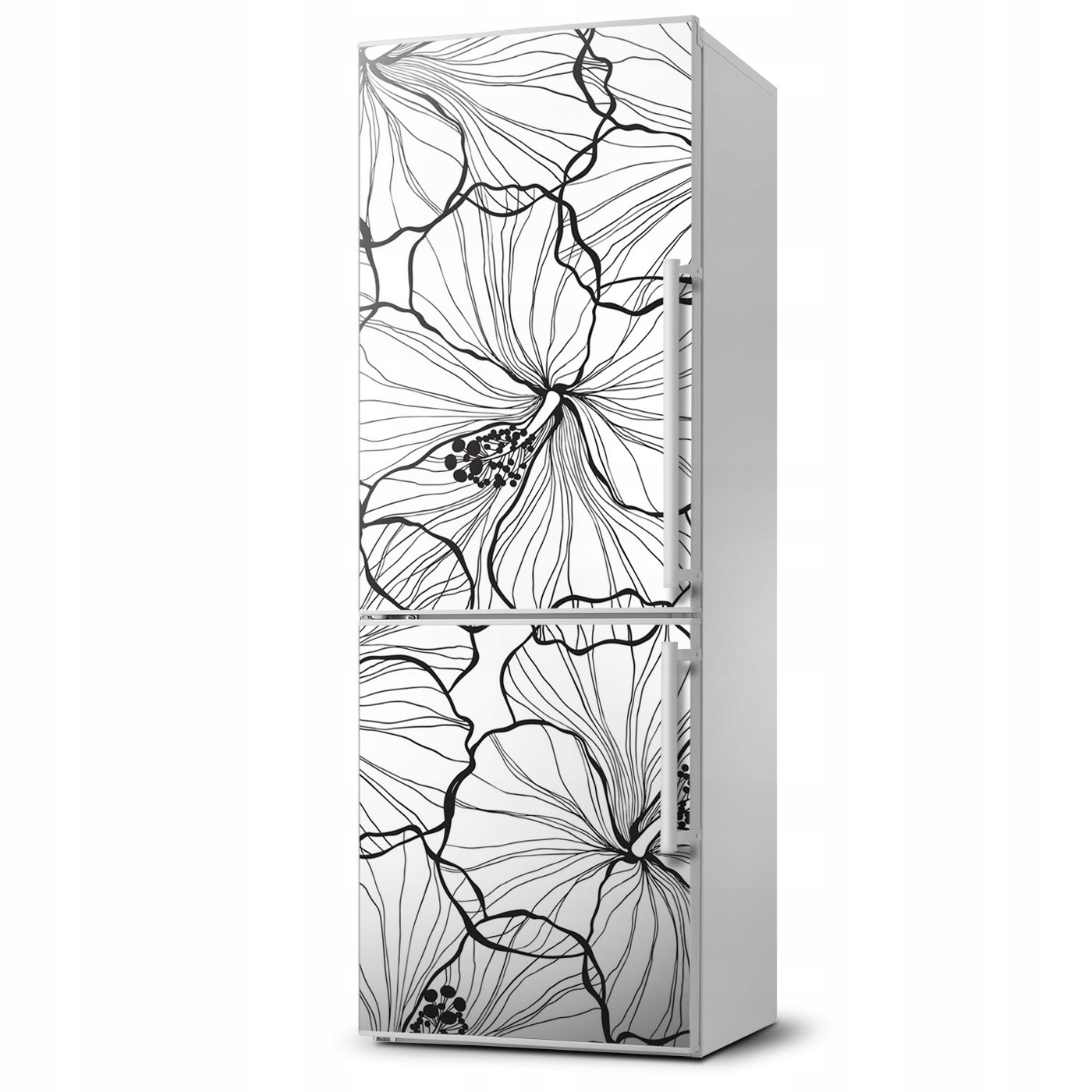 

Magnes fototapety na lodówkę Hibiskus 60x180