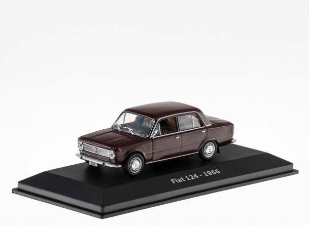 Fiat 124 DeAgostini Řecko 1:43