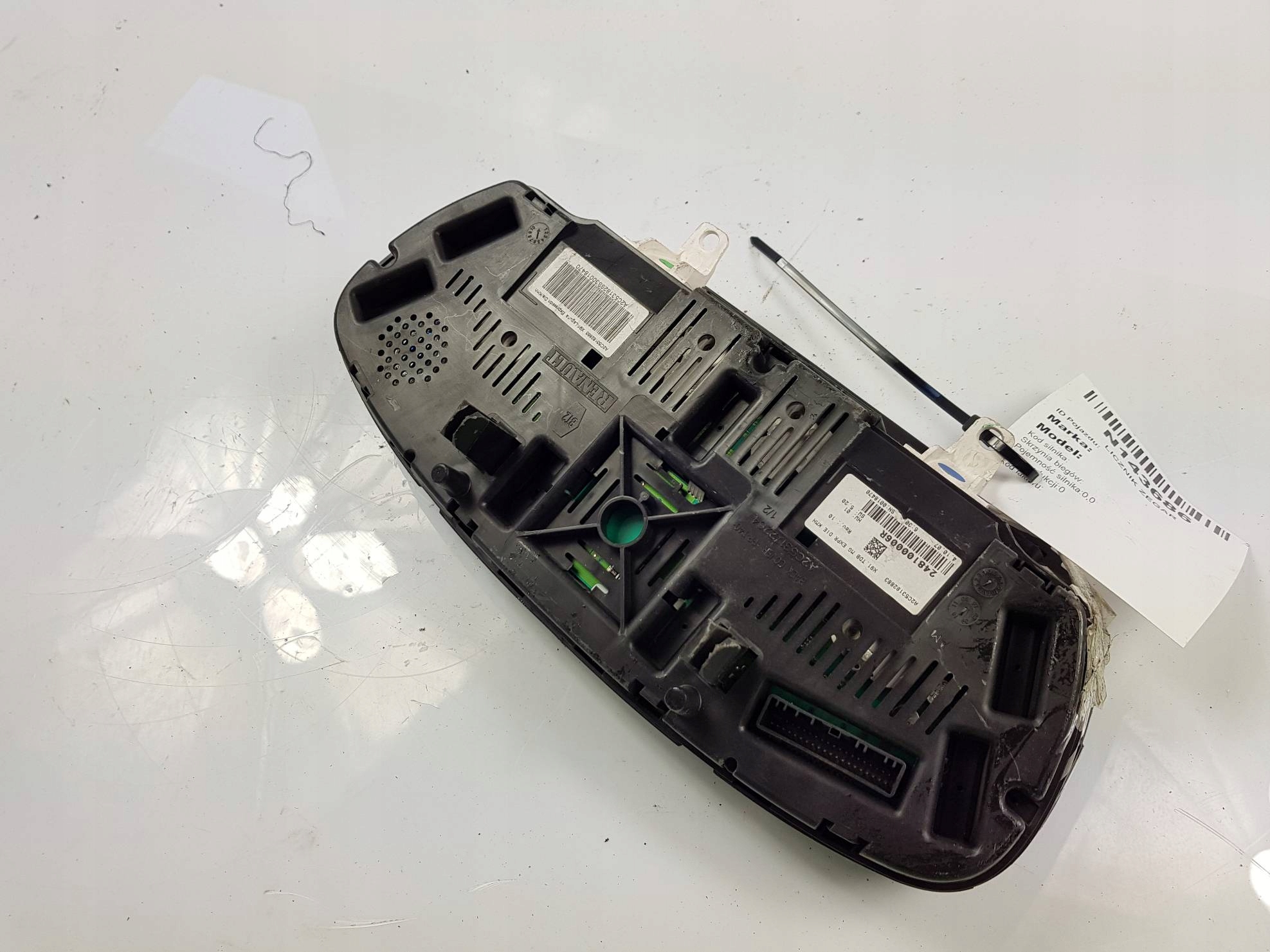 dials clock 248100006R RENAULT LAGUNA III