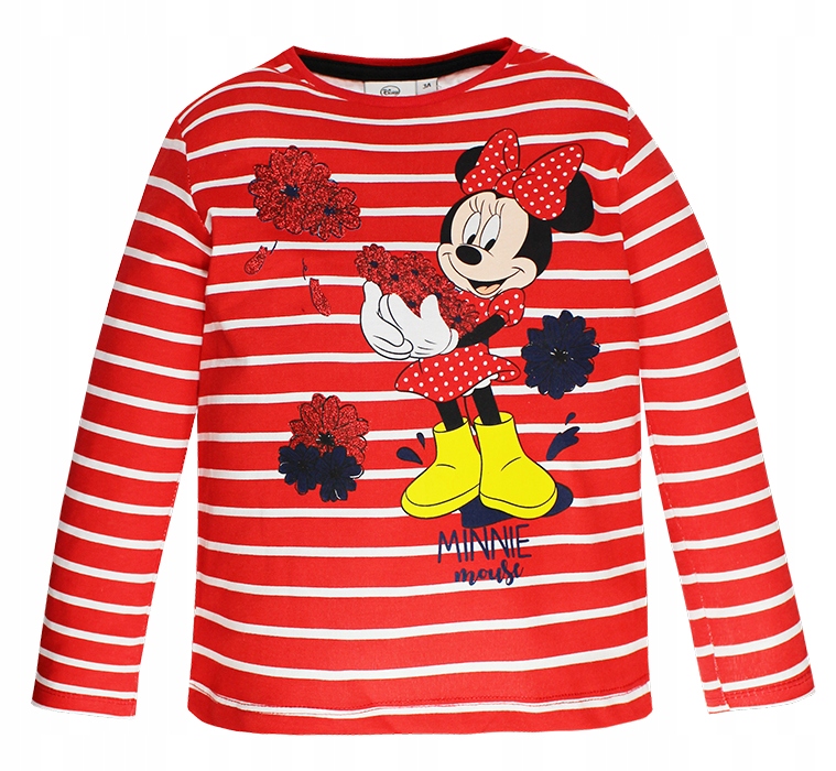 

Myszka Minnie Bluzka Długi Rękaw Dla Dziecka 104