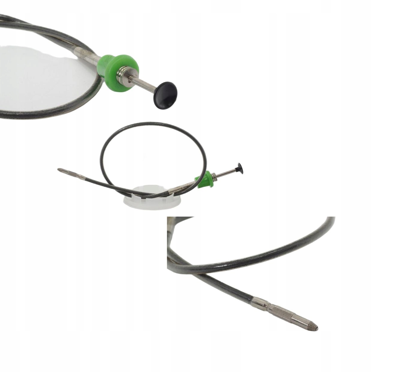 Wężyk spustowy z blokadą (51cm ) #TNQ