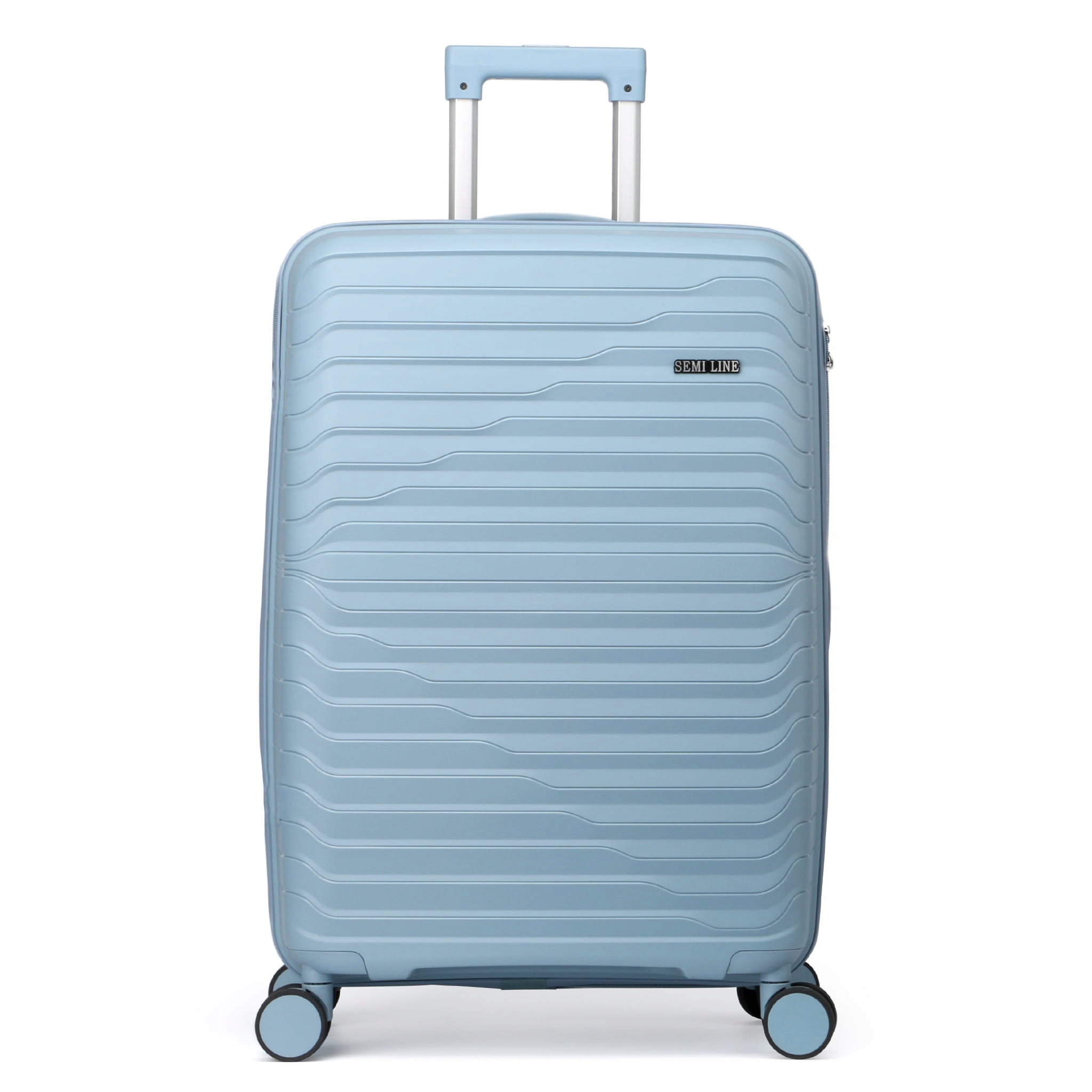 Mała twarda walizka z polipropylenu 20" Semi Line T5780-1 zamek szyfrowy