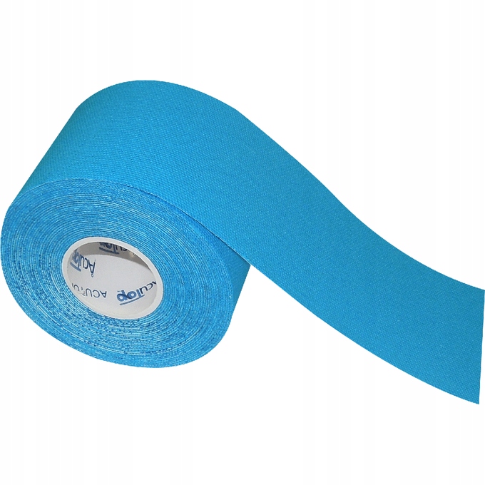Taśma do kinesiotapingu AcuTop Pro Sport 5 cm x 5 m Tejp Kinesio NIEBIESKI EAN (GTIN) 4260394881111