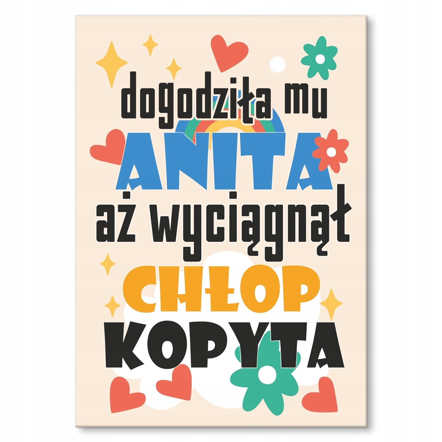 Kovový plakát Anita Dárek 42 x 59 cm