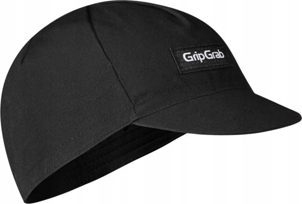 GripGrab Classic Cotton Cycling Cap black S/M - (54-59 cm)
