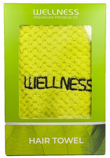 Wellness Premium Produtcs Volumeplex ručník turban zelený